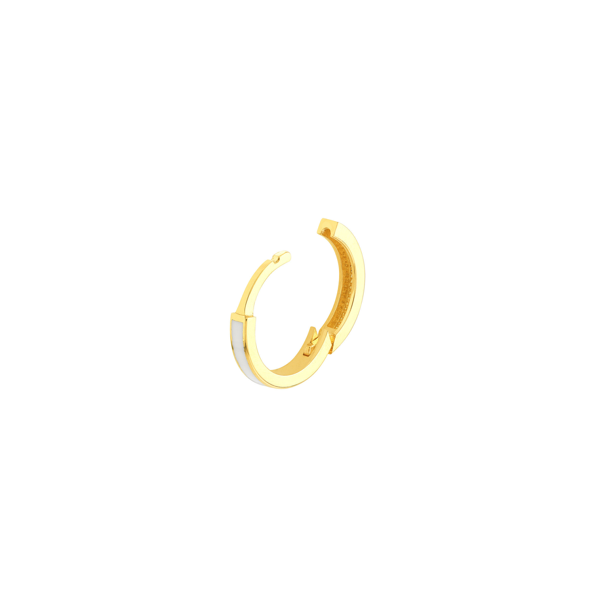 Precious Metal (No Stones) Earring