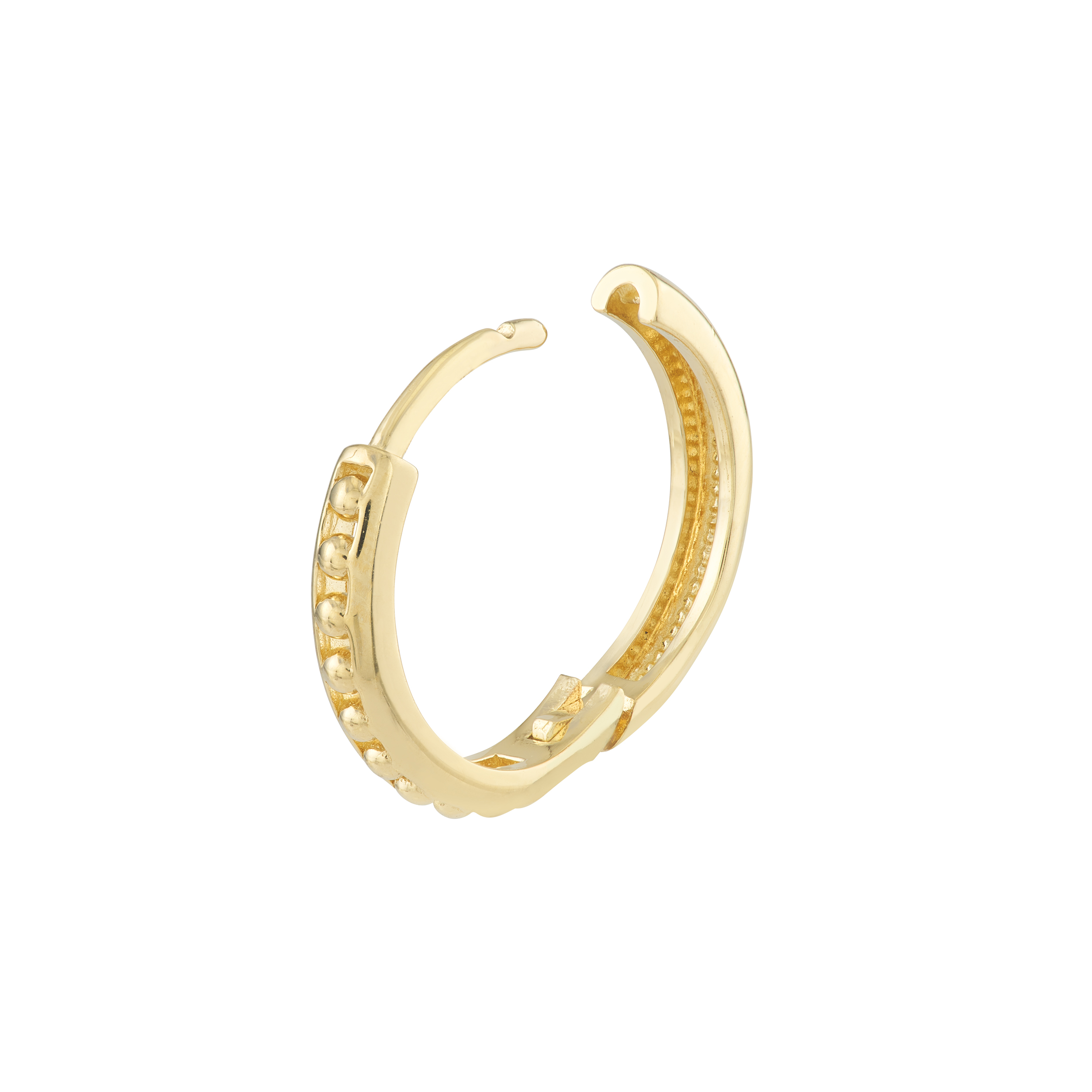 Precious Metal (No Stones) Earring