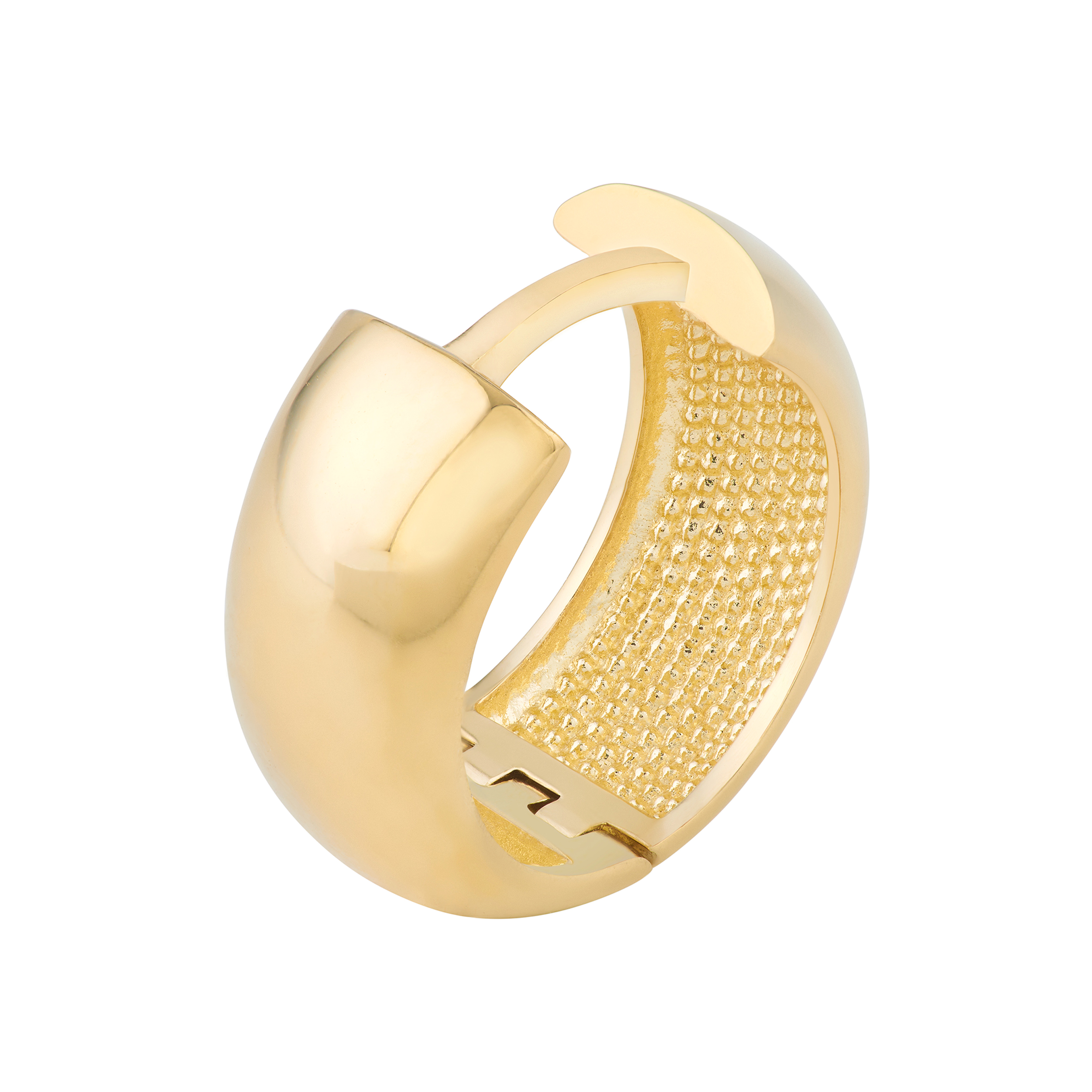 Precious Metal (No Stones) Earring