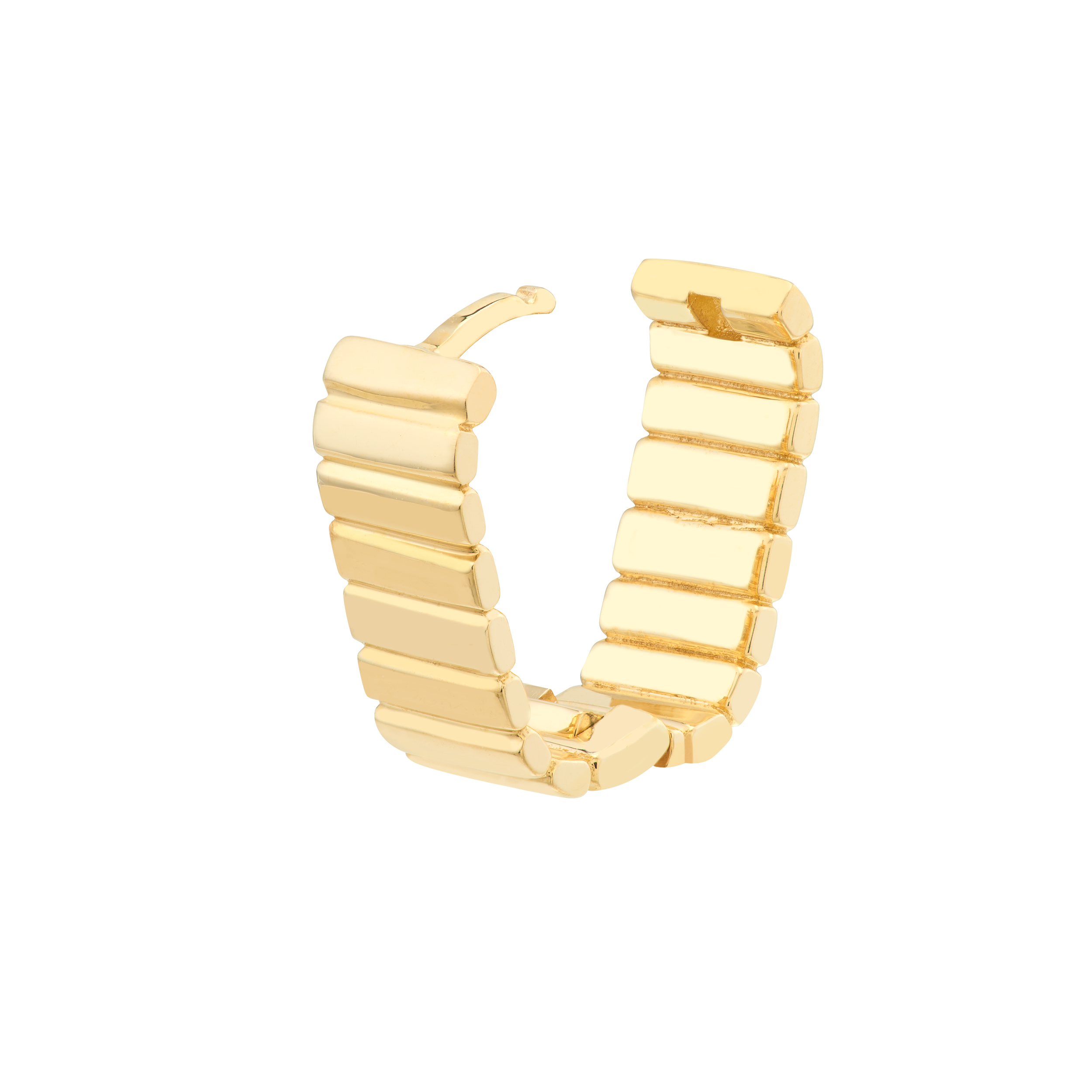 Precious Metal (No Stones) Earring