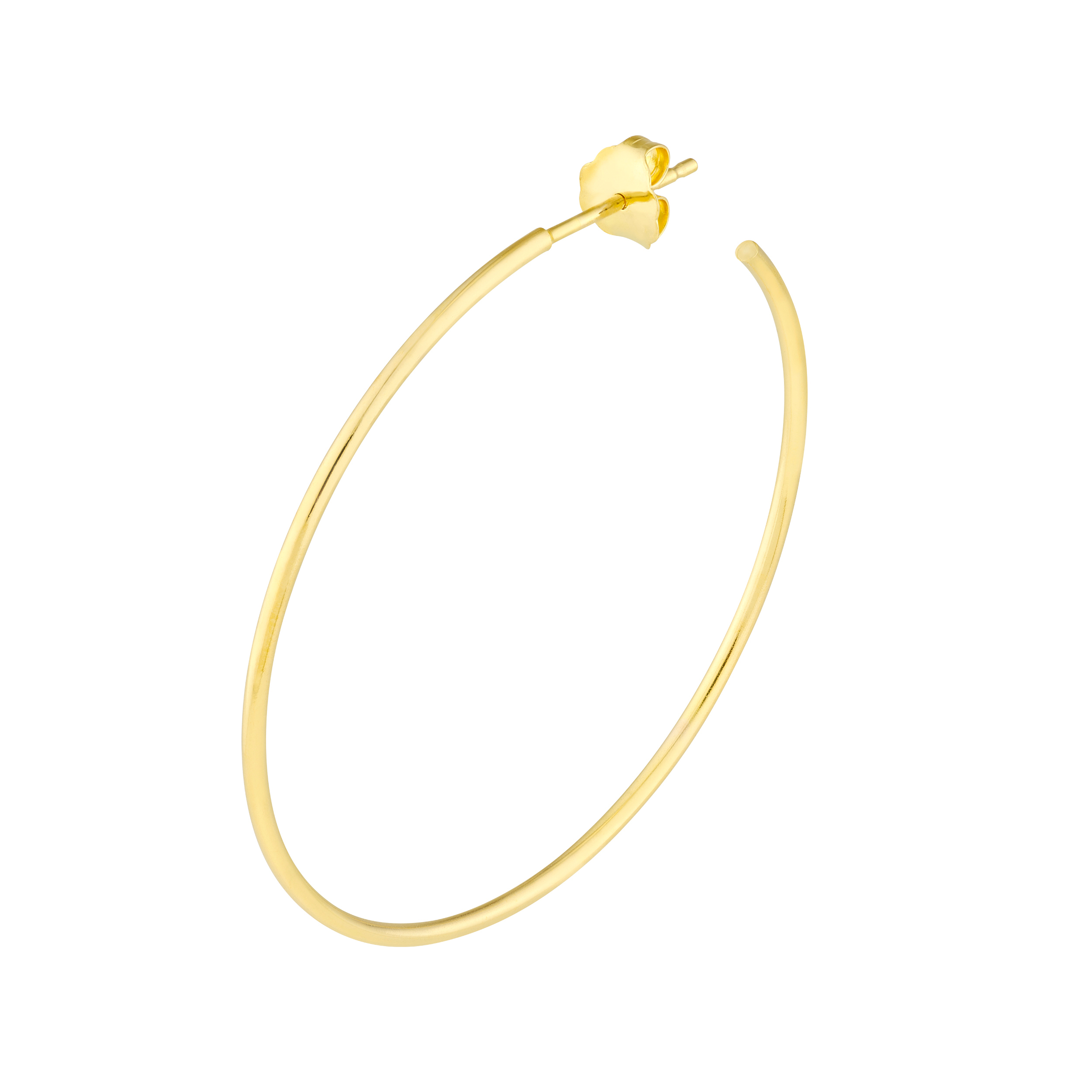 Precious Metal (No Stones) Earring