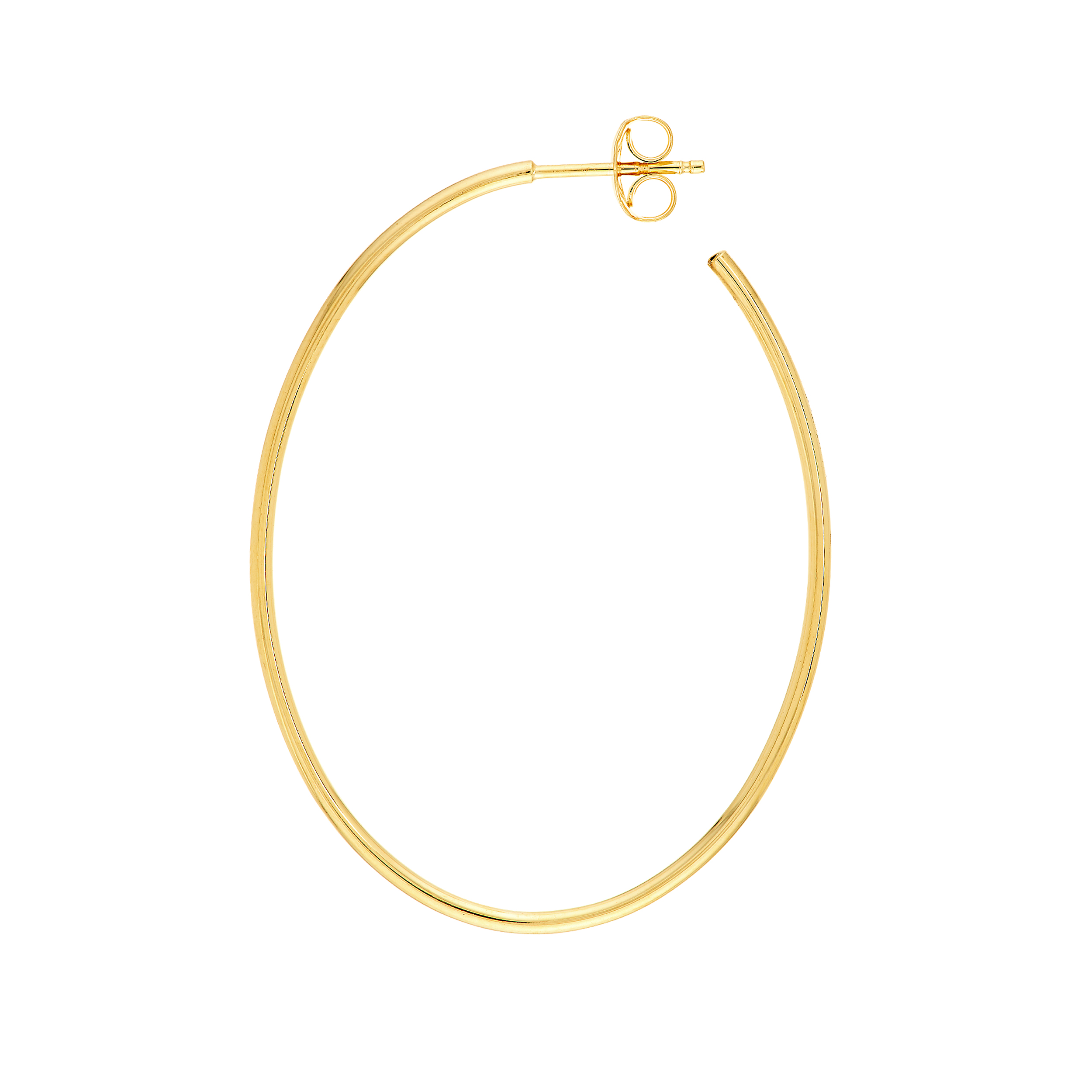 Precious Metal (No Stones) Earring