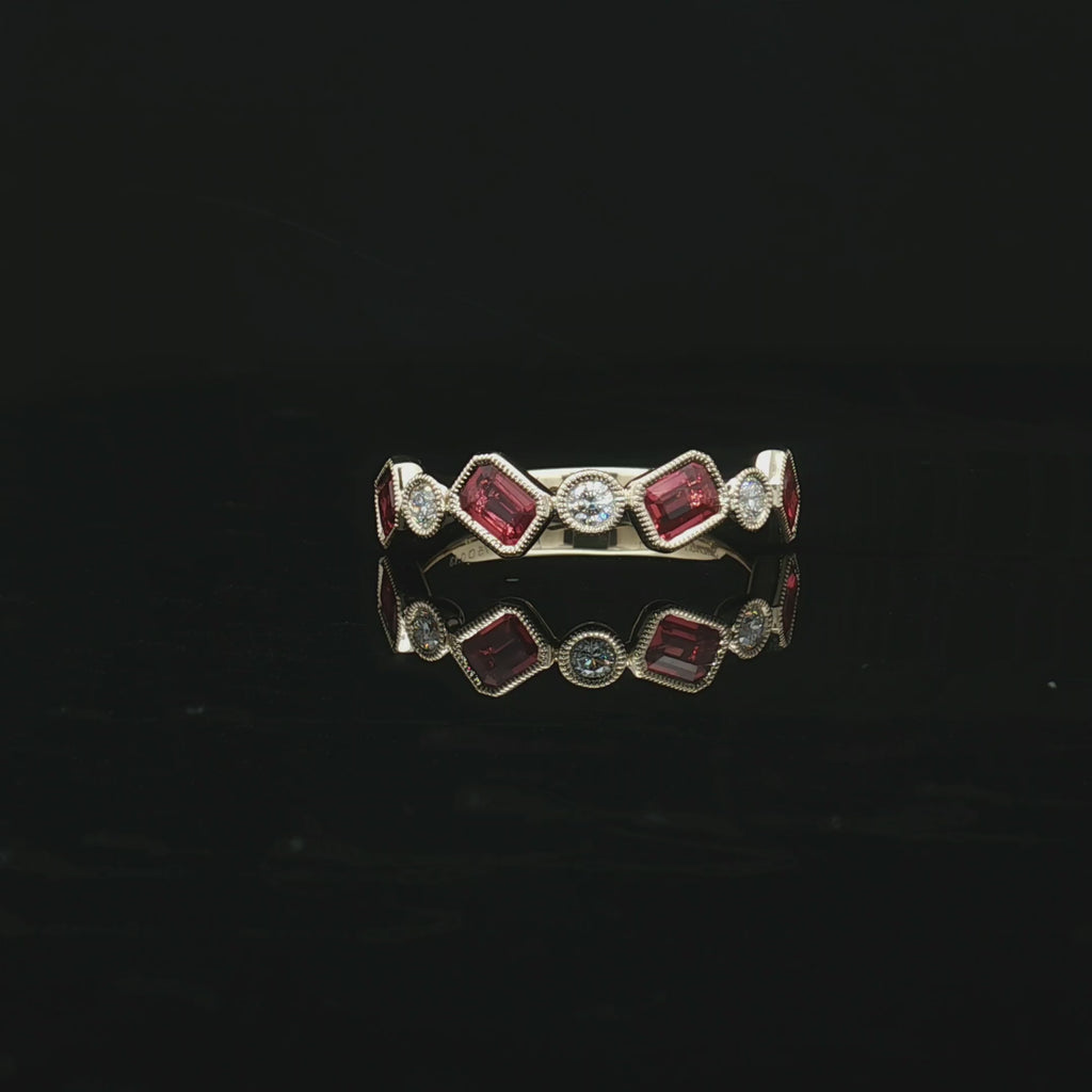 Colored Stone Rings  -  Women'