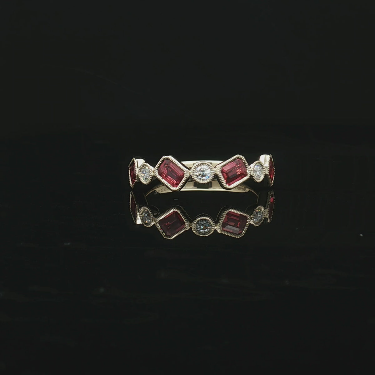 Colored Stone Rings  -  Women'