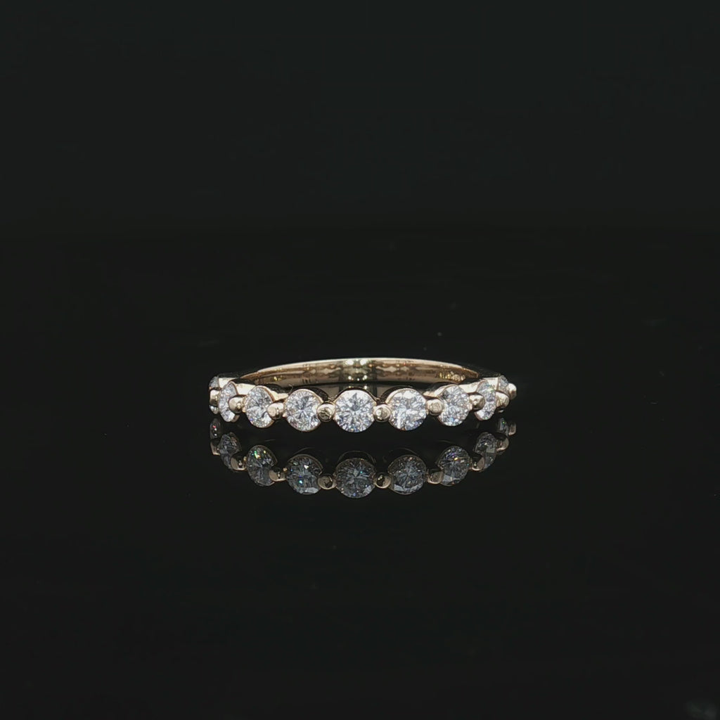 Diamond Wedding Bands  -  Women'