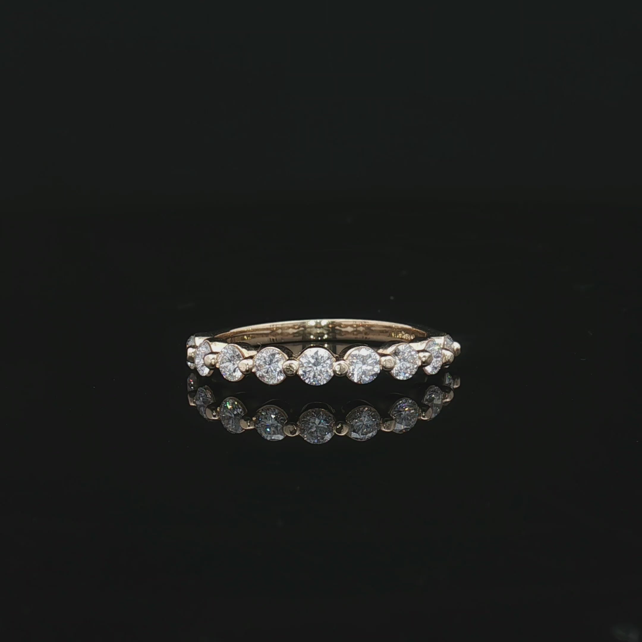Diamond Wedding Bands  -  Women'
