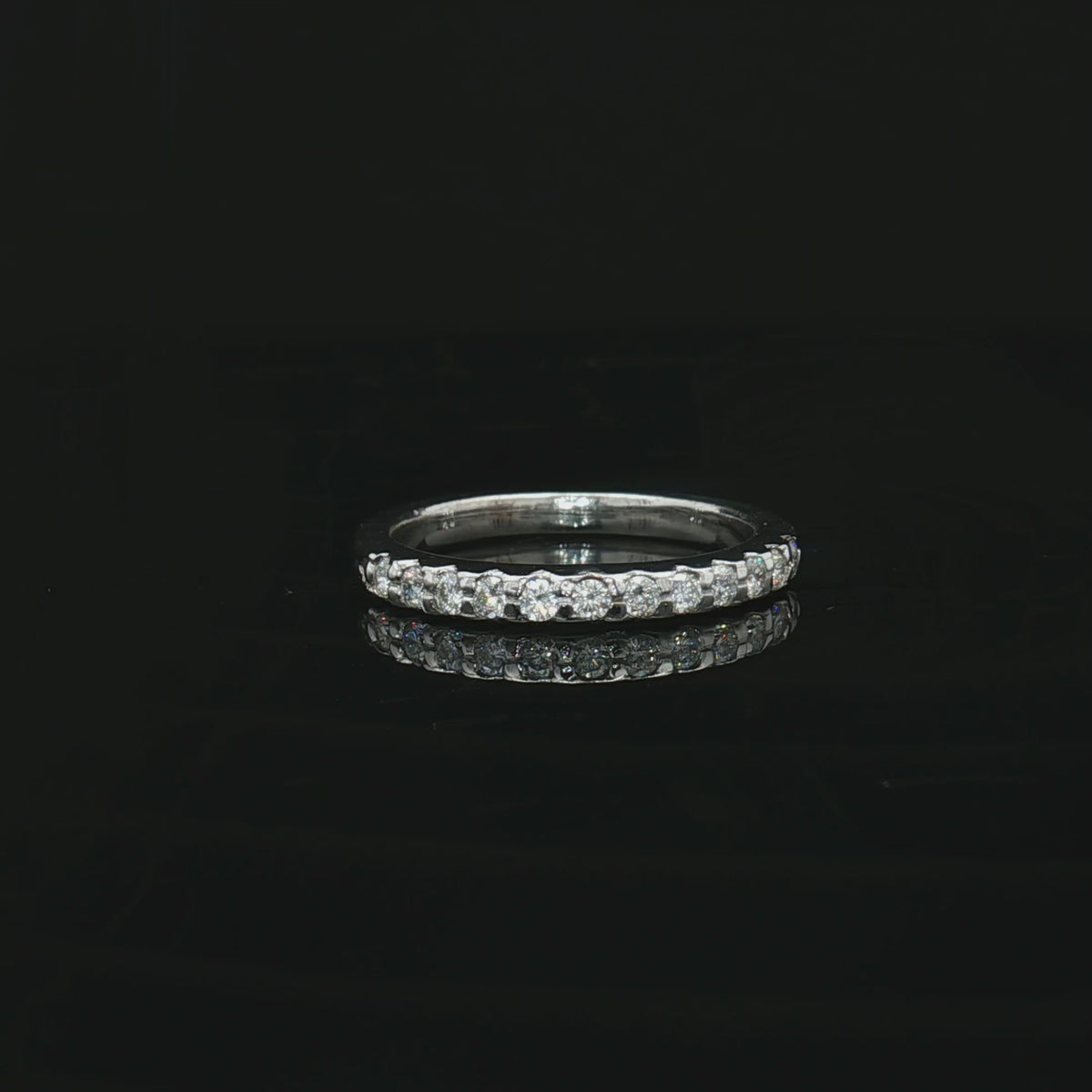 Diamond Wedding Bands  -  Women'