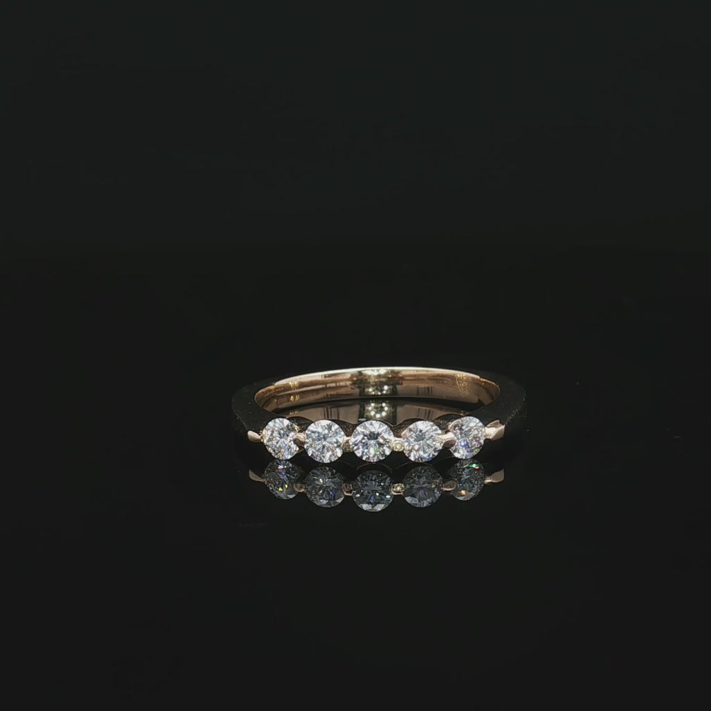 Diamond Wedding Bands  -  Women'