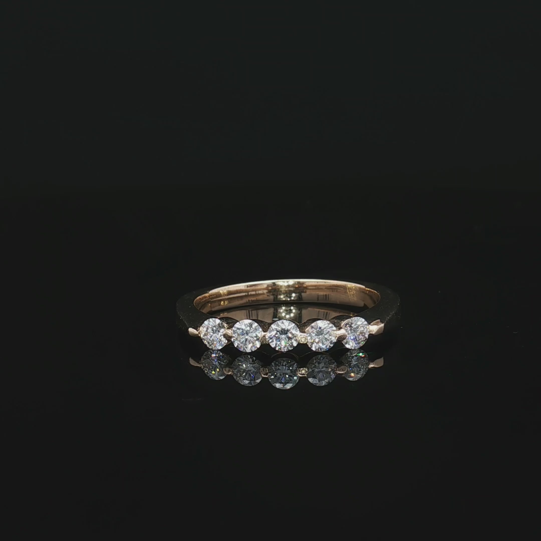 Diamond Wedding Bands  -  Women'