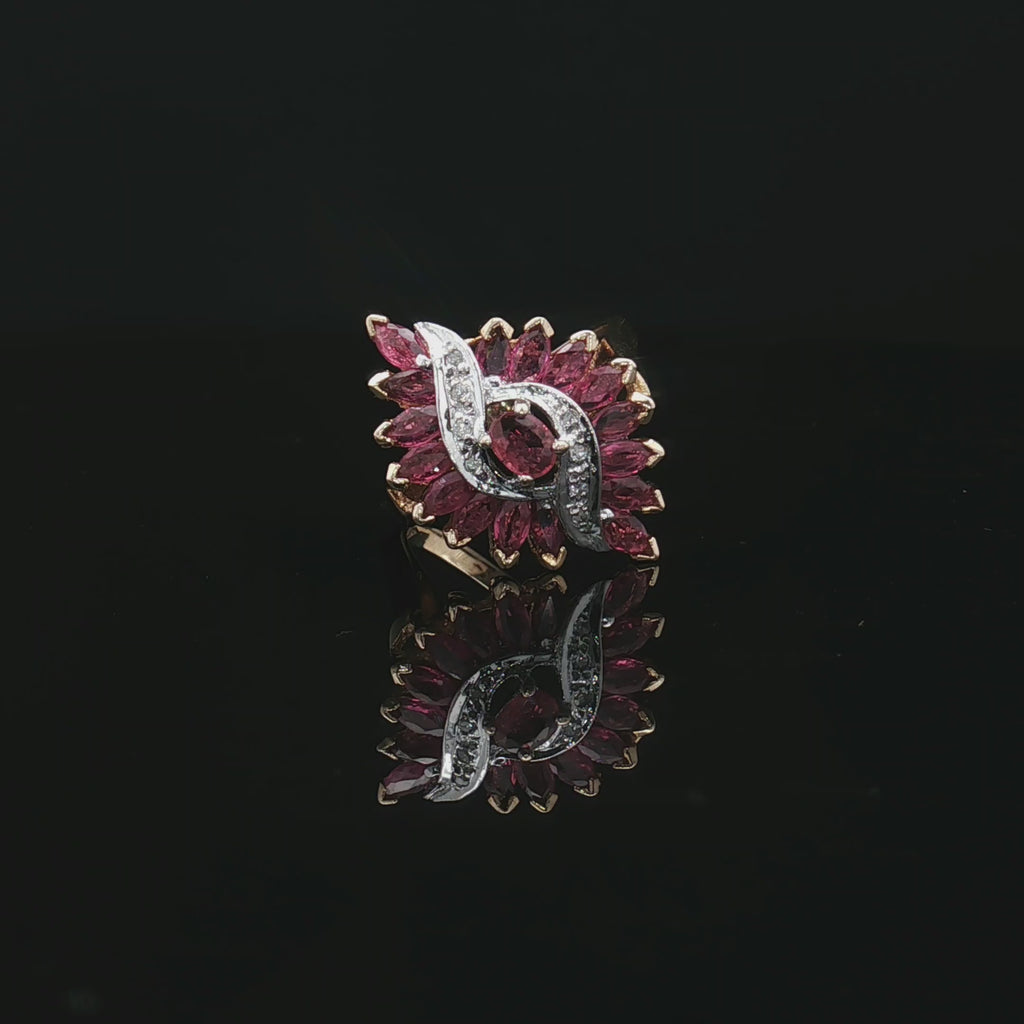 Colored Stone Rings  -  Women'