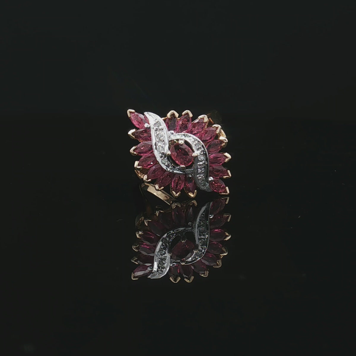 Colored Stone Rings  -  Women'