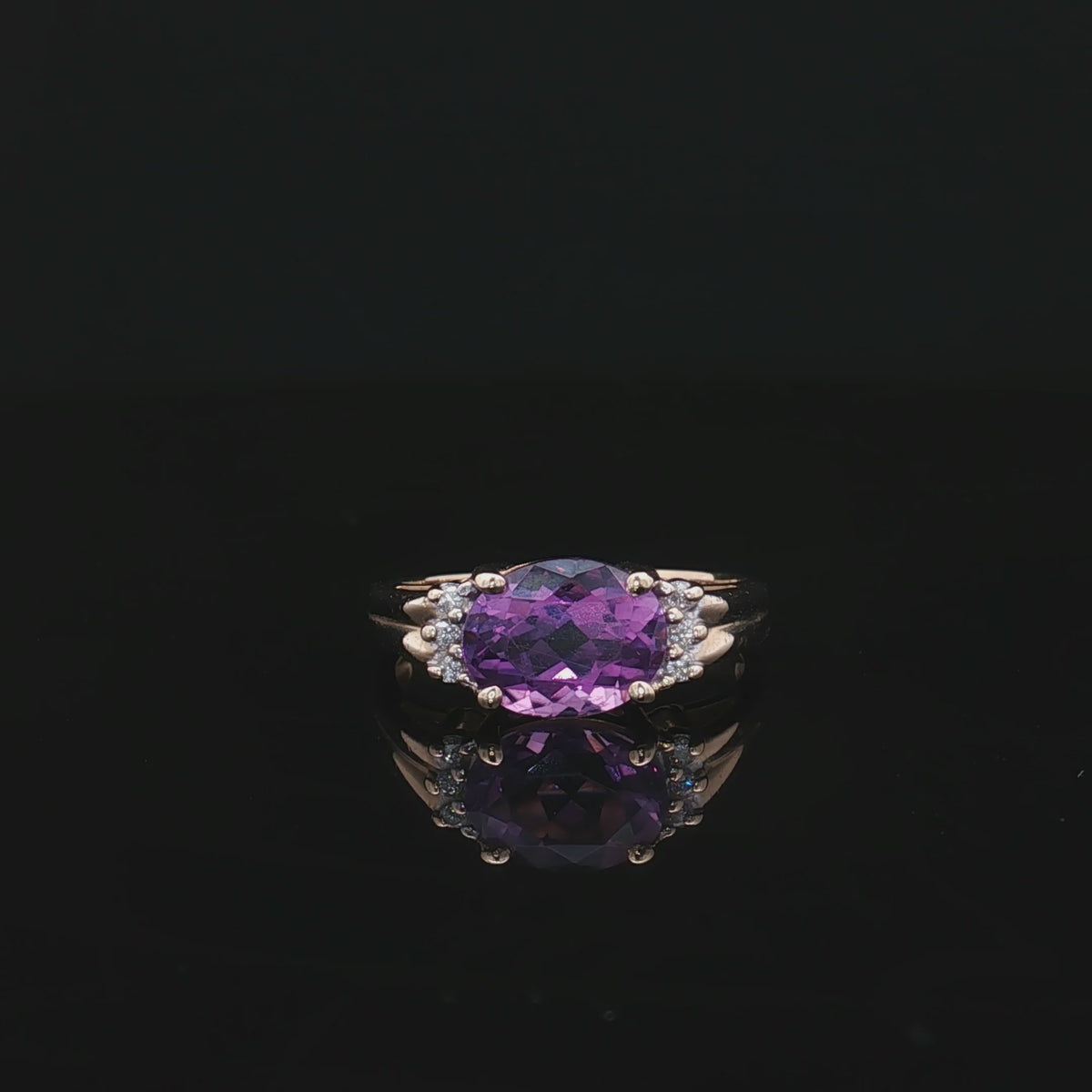 Colored Stone Rings  -  Women'