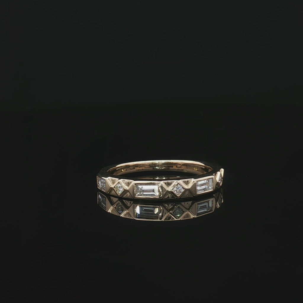 Diamond Wedding Bands  -  Women'