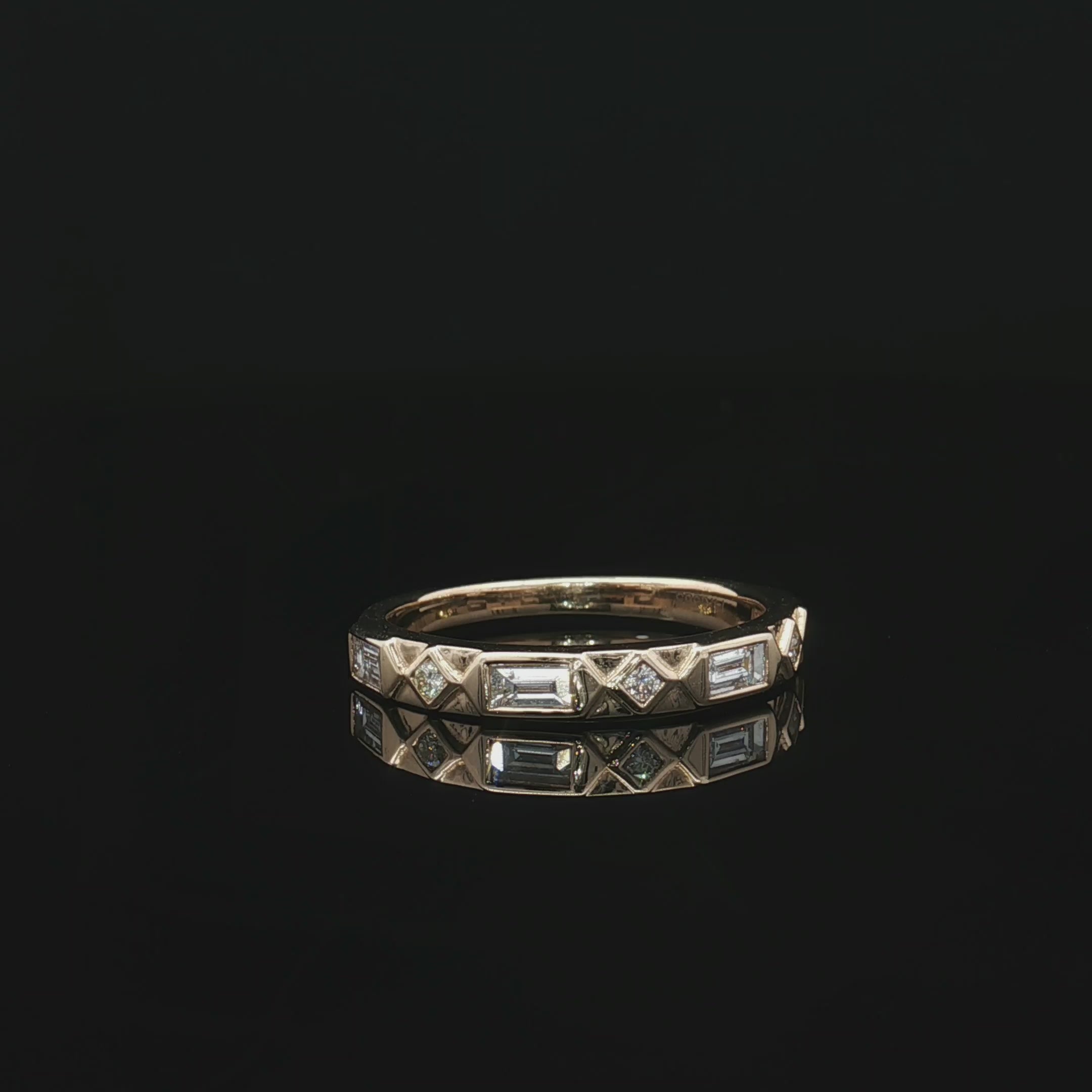 Diamond Wedding Bands  -  Women'