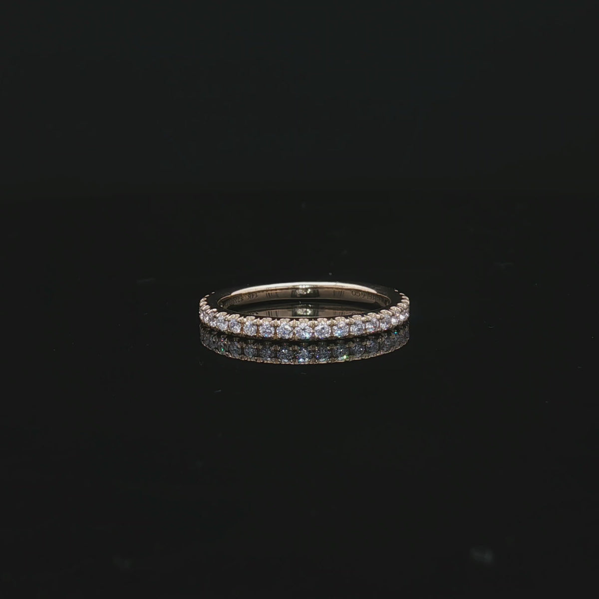 Diamond Wedding Bands  -  Women'