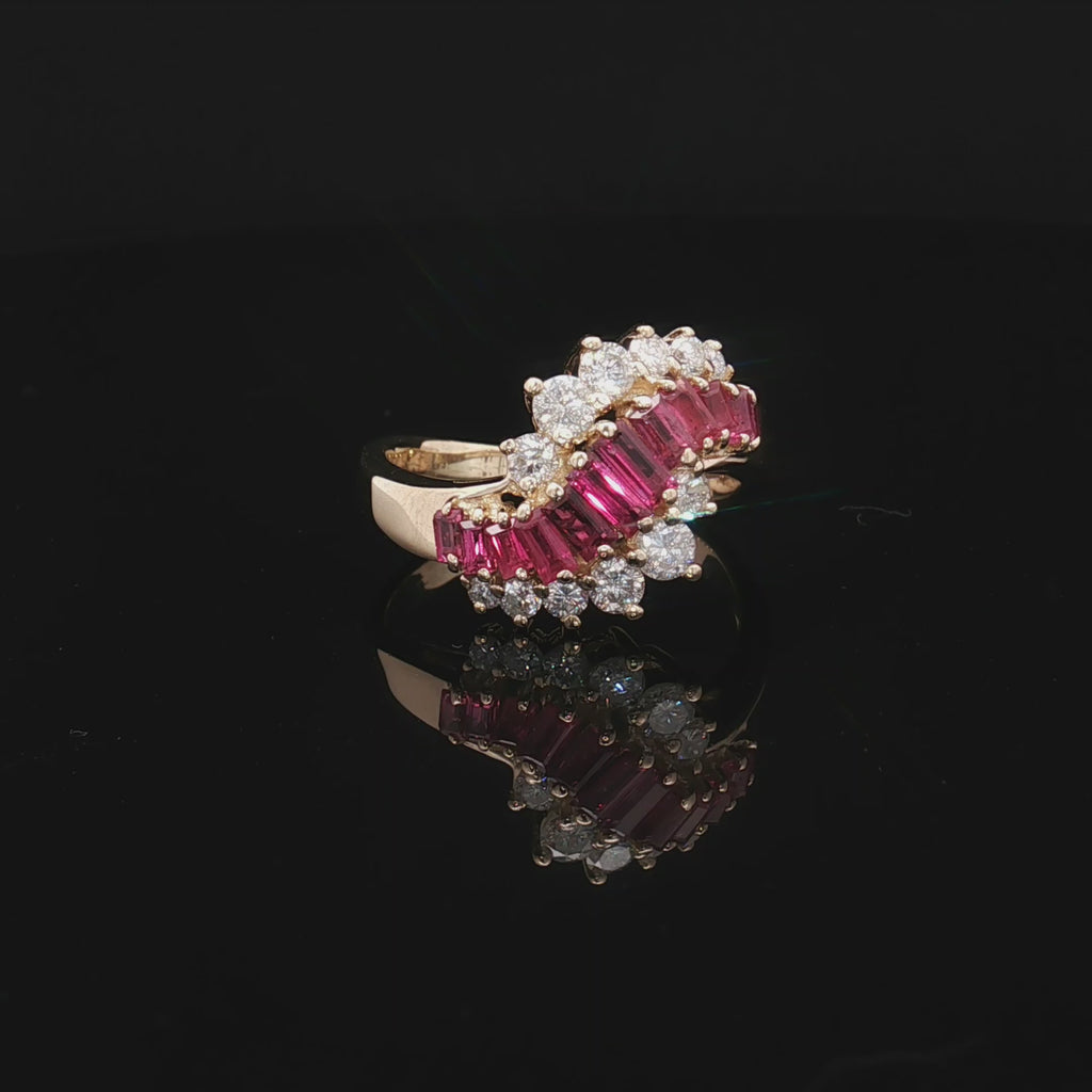 Colored Stone Rings  -  Women'