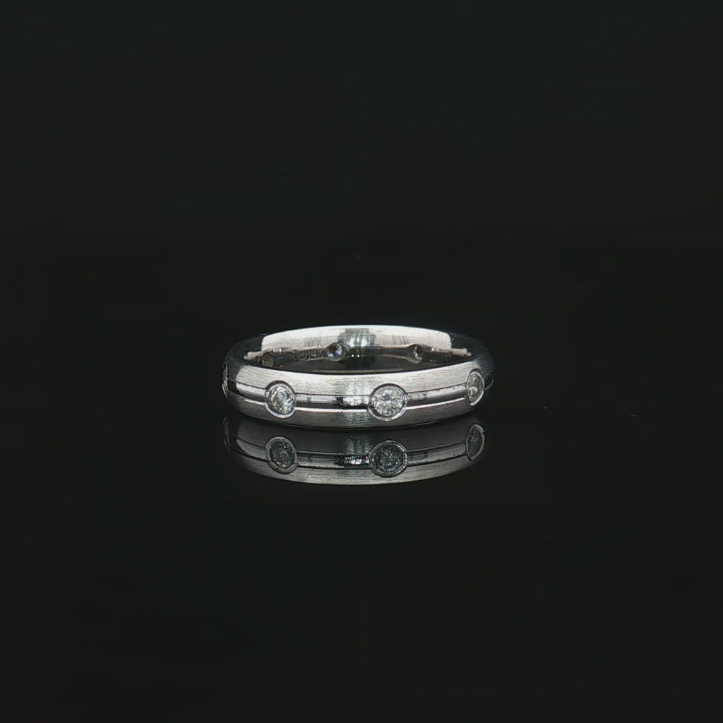 Diamond Wedding Bands  -  Women'