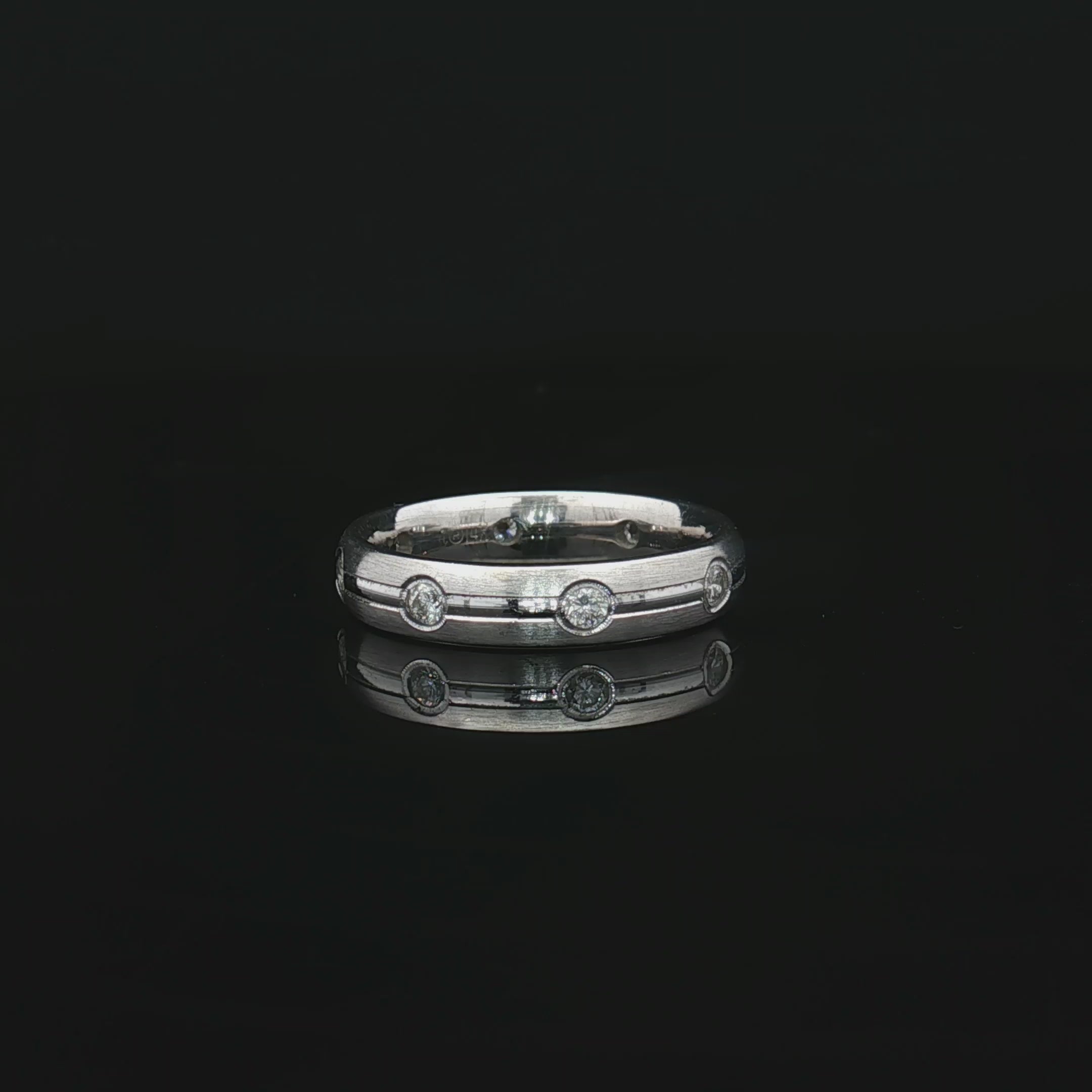 Diamond Wedding Bands  -  Women'