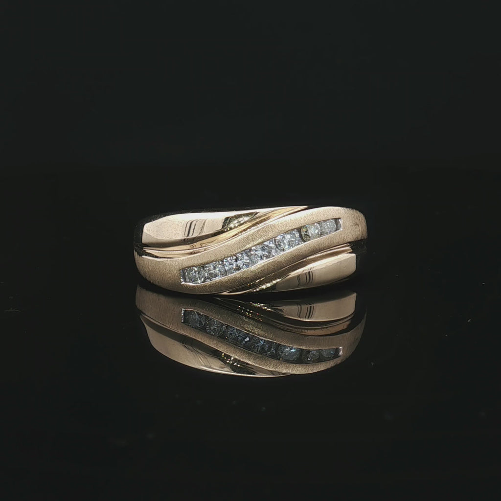 Diamond Fashion Rings  -  Men'