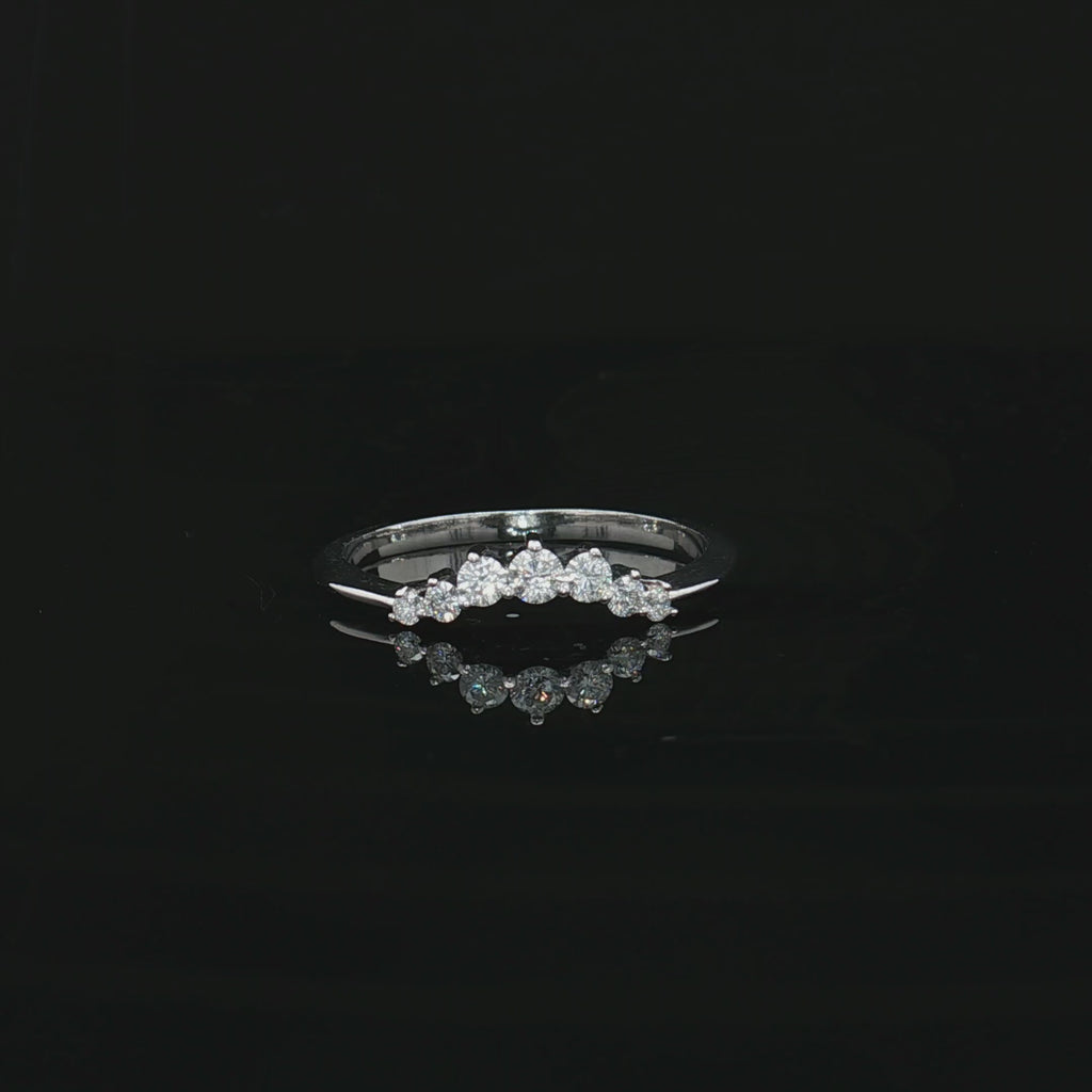 Diamond Wedding Bands  -  Women'