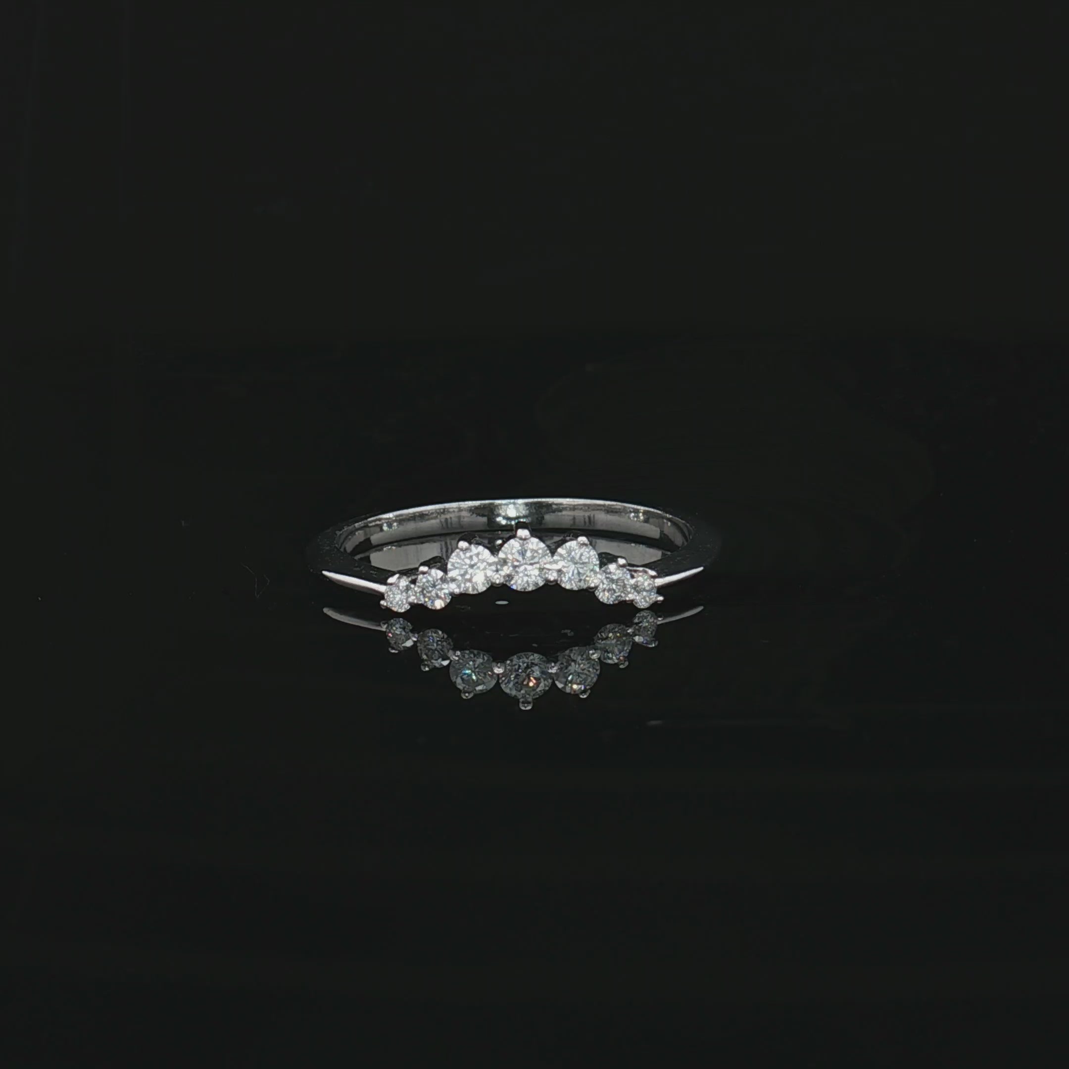 Diamond Wedding Bands  -  Women'