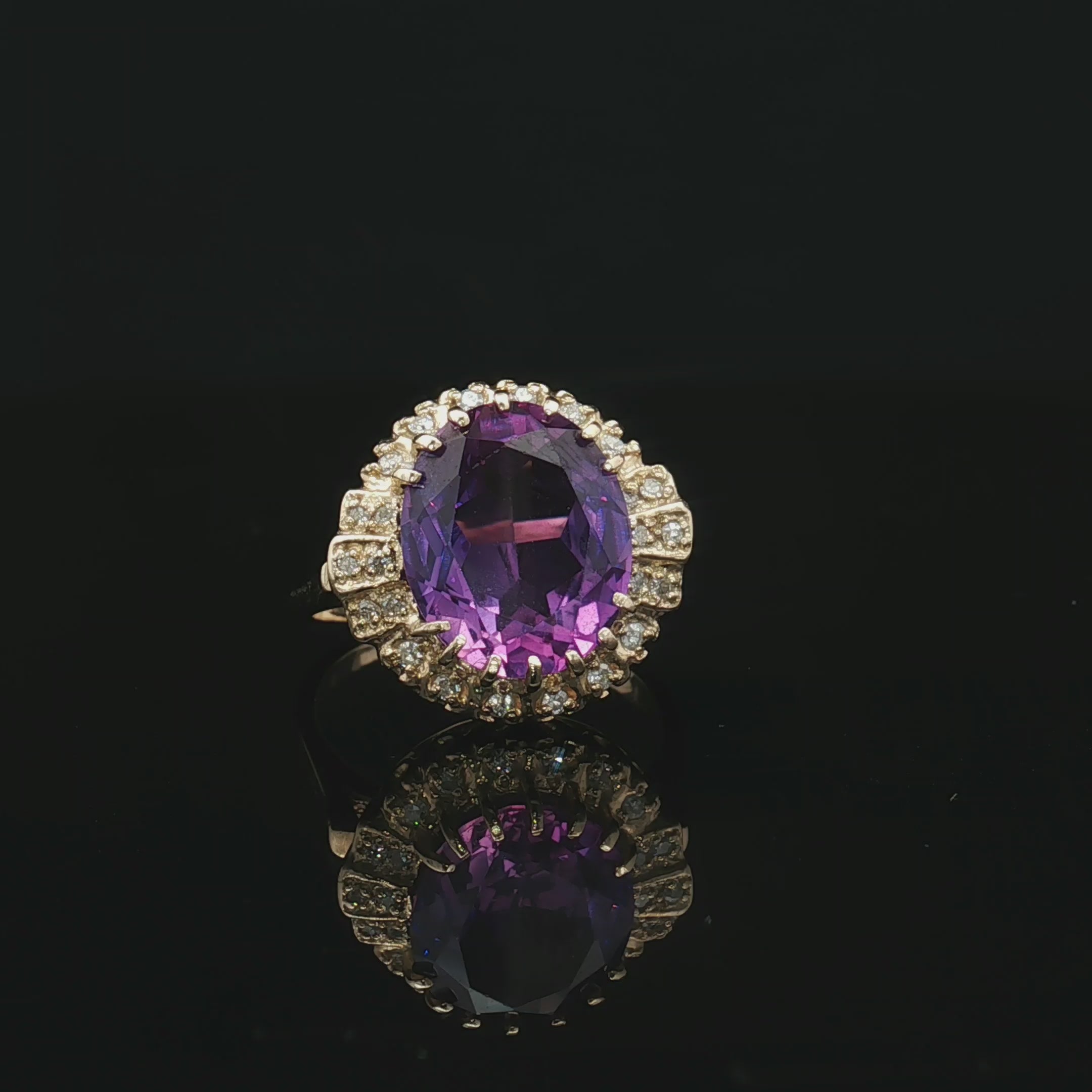 Colored Stone Rings  -  Women'