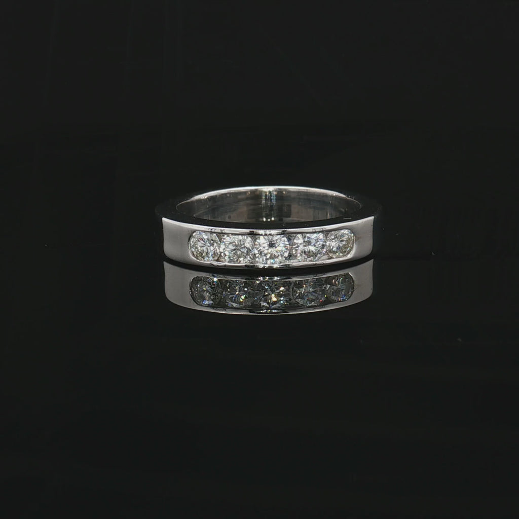 Diamond Wedding Bands  -  Women'