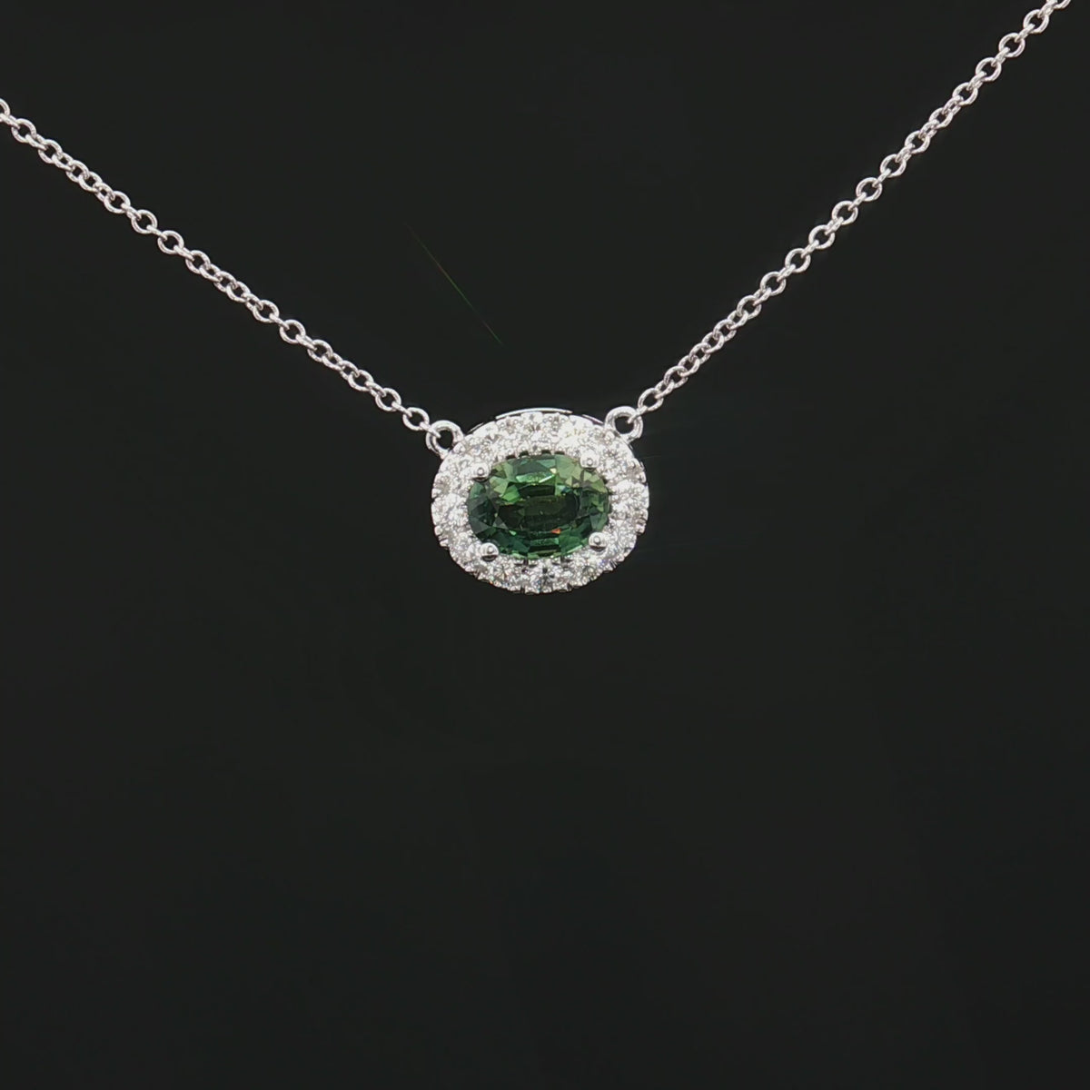 Colored Stone Pendant