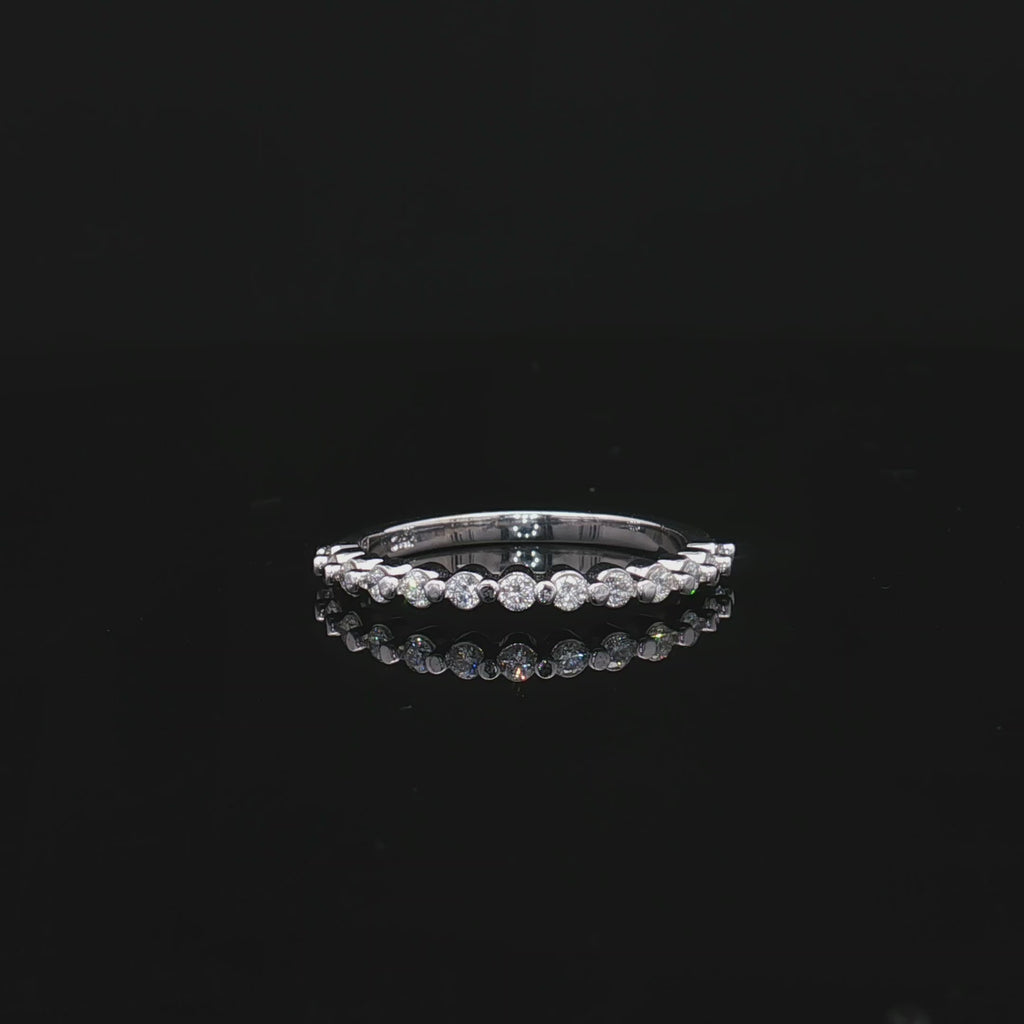 Diamond Wedding Bands  -  Women'