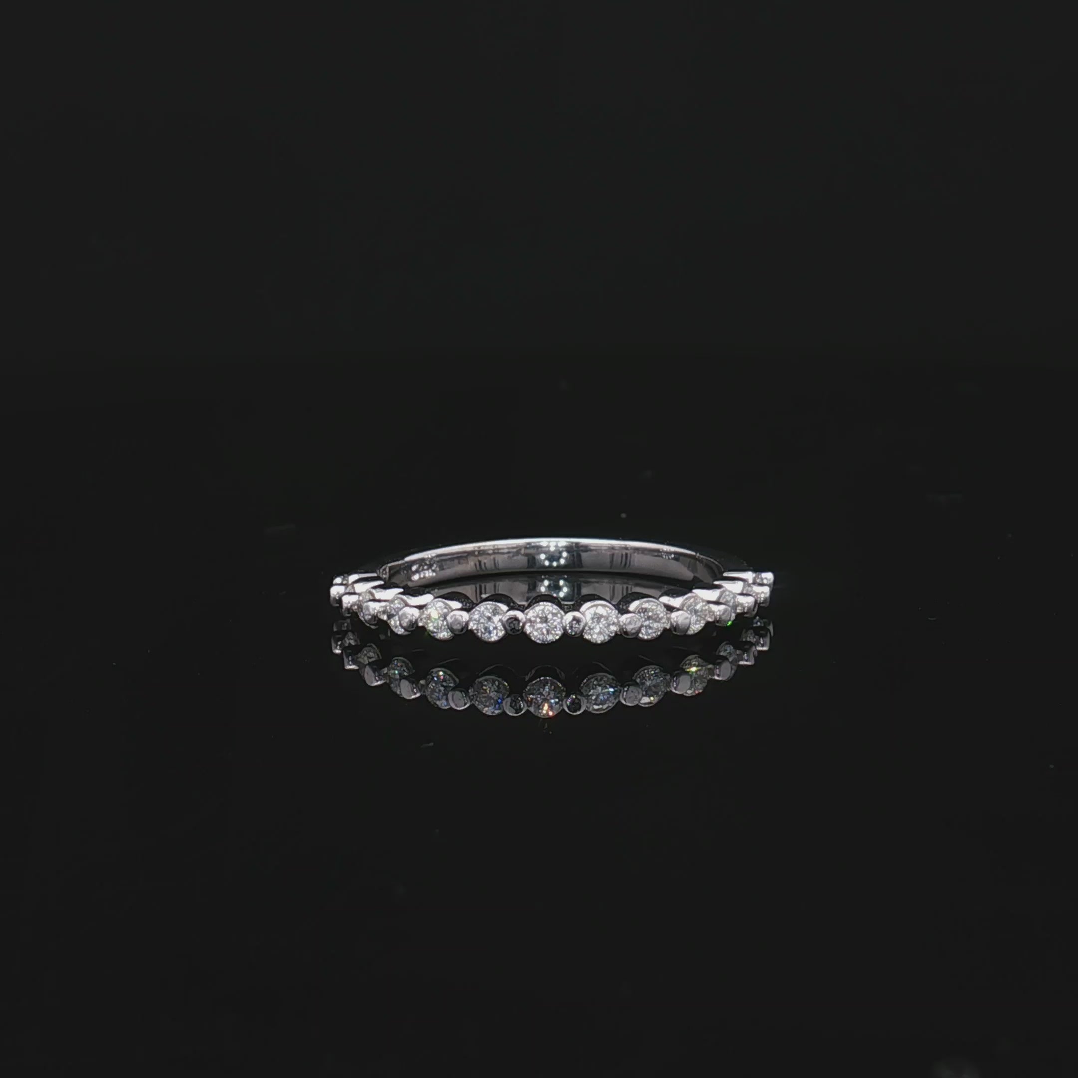Diamond Wedding Bands  -  Women'