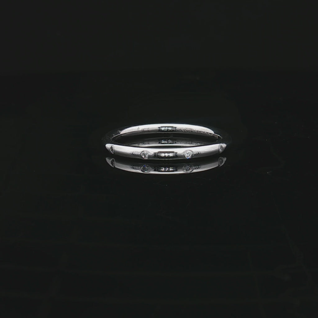 Diamond Wedding Bands  -  Women'