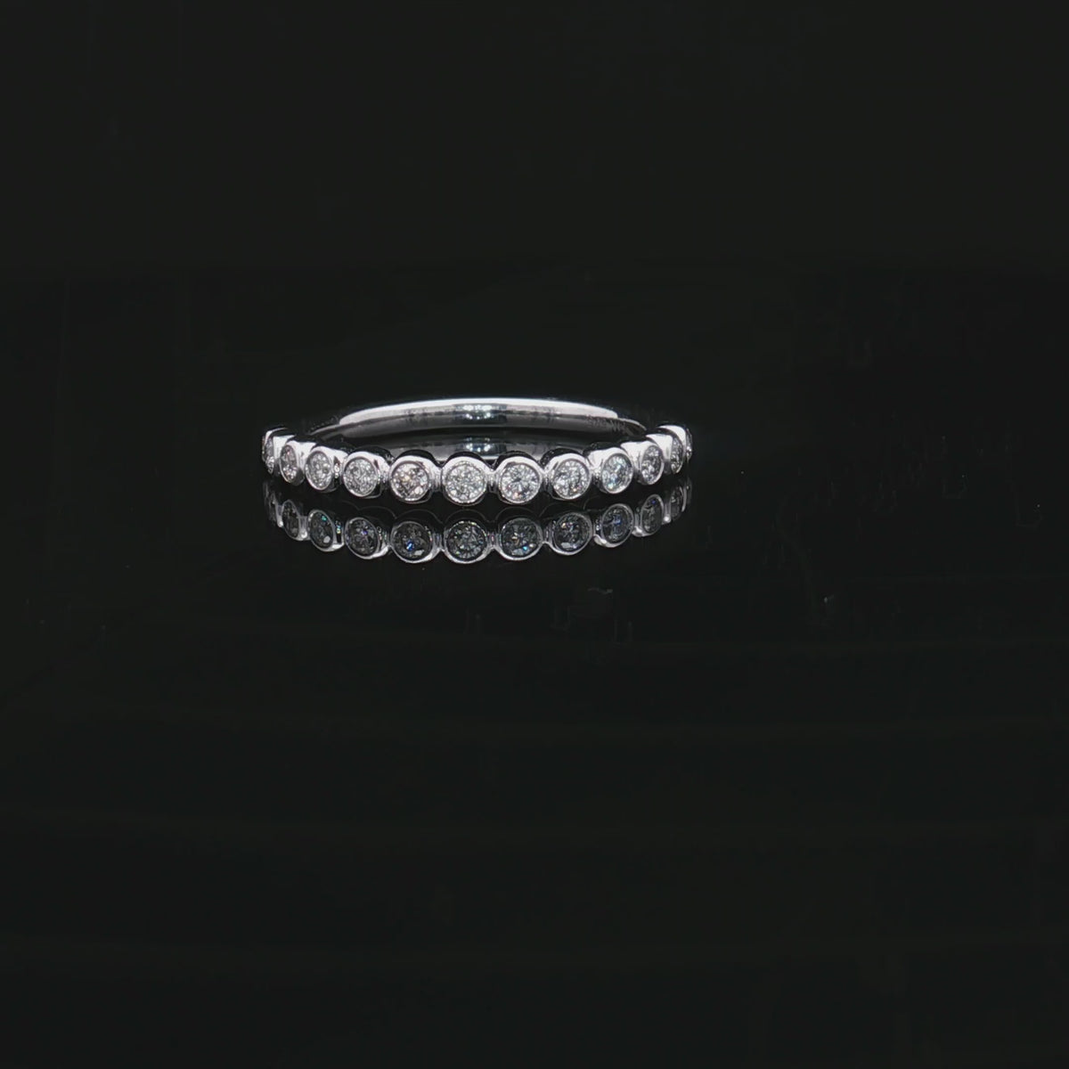 Diamond Wedding Bands  -  Women'