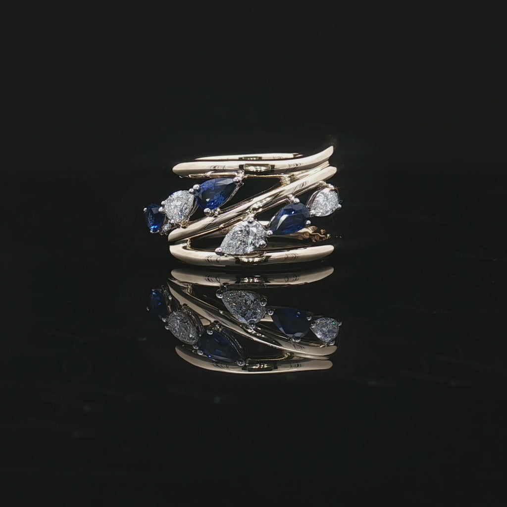 Colored Stone Rings  -  Women'