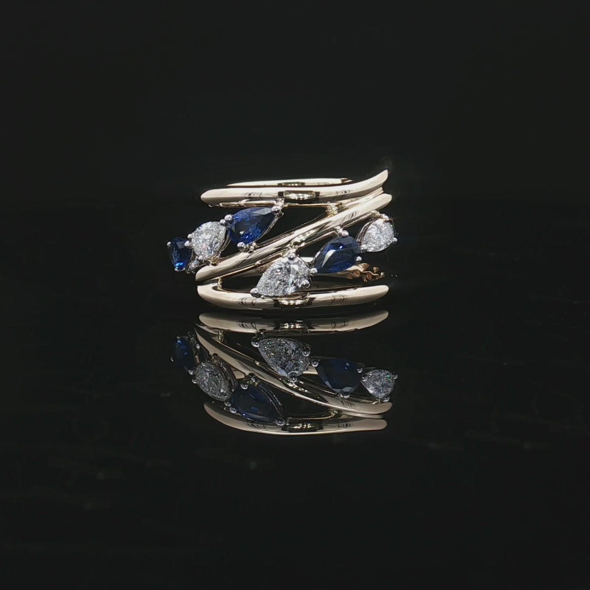 Colored Stone Rings  -  Women'