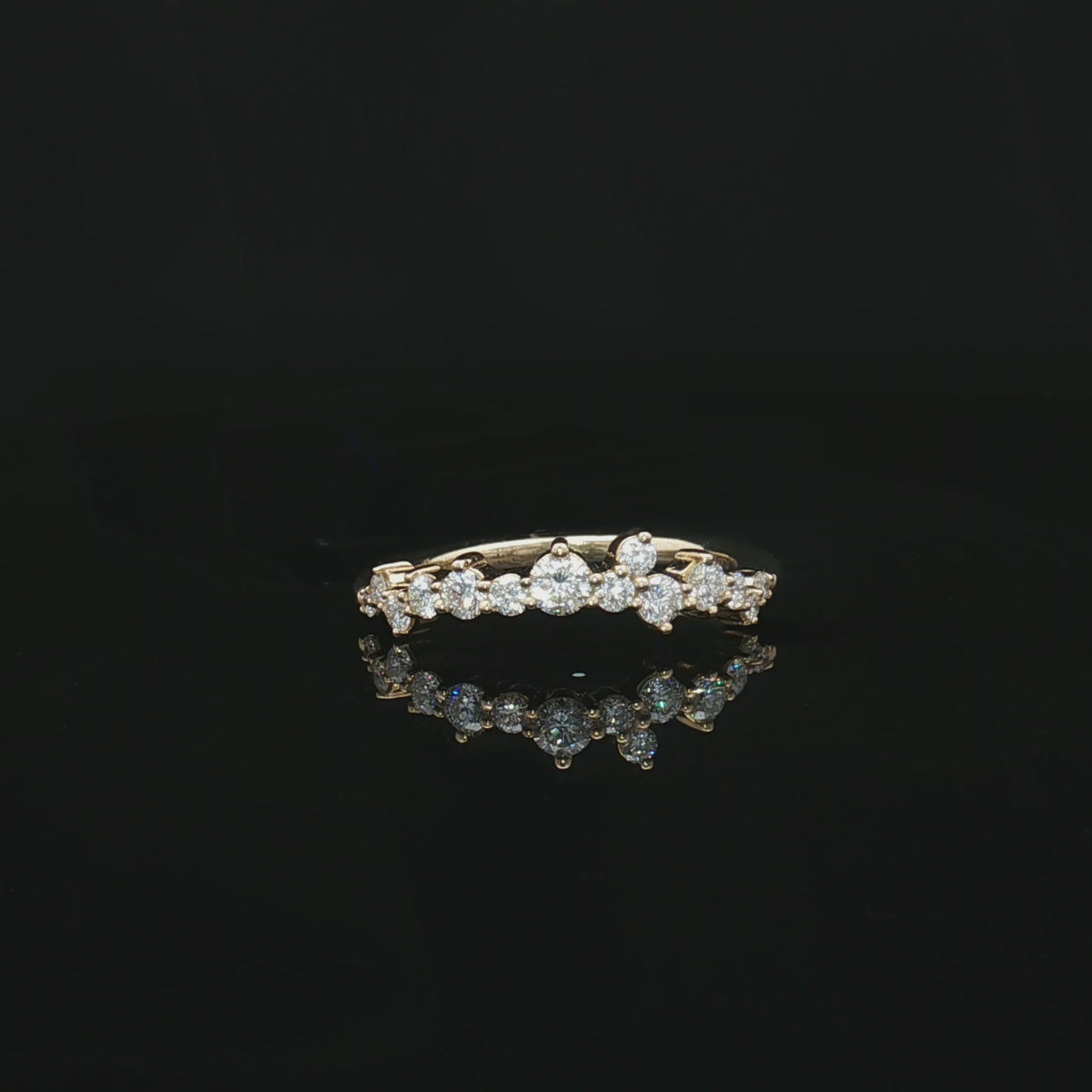 Diamond Wedding Bands  -  Women'