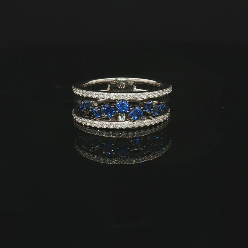 Colored Stone Rings  -  Women'
