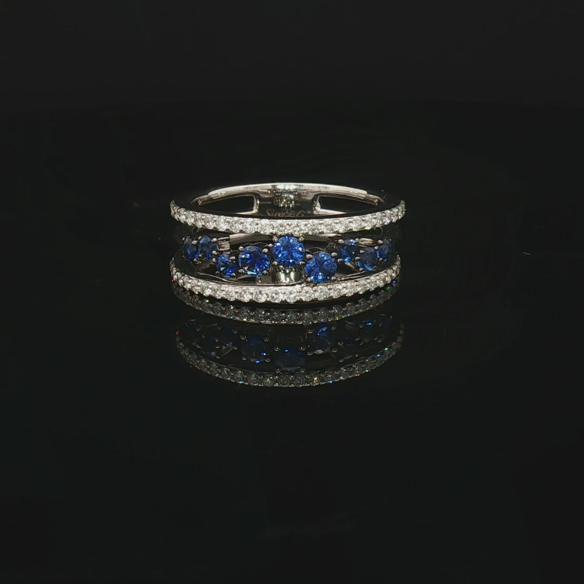 Colored Stone Rings  -  Women'