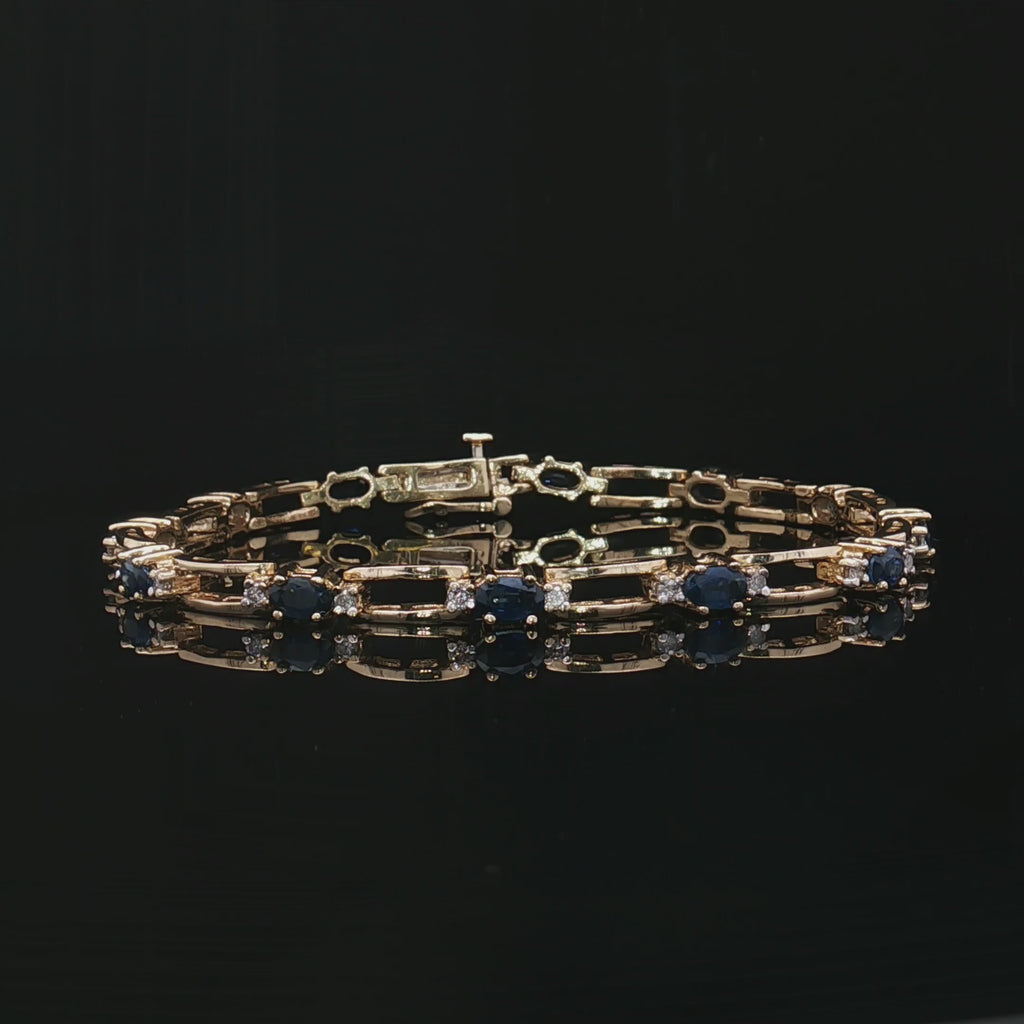Colored Stone Bracelet