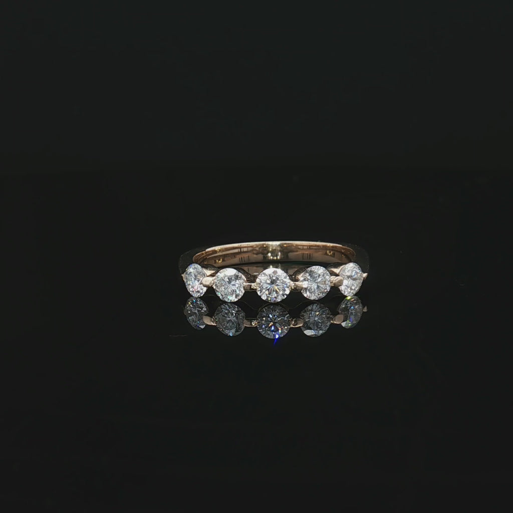 Diamond Wedding Bands  -  Women'