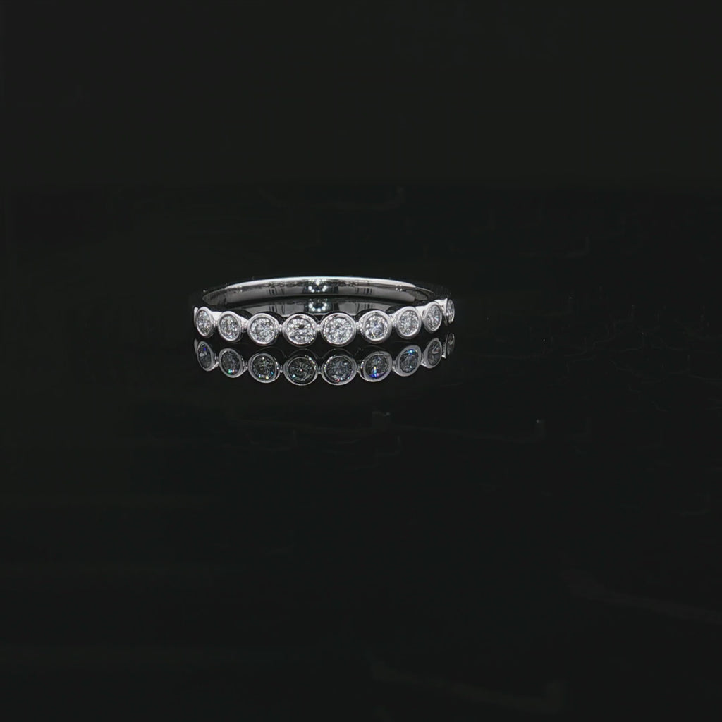 Diamond Wedding Bands  -  Women'