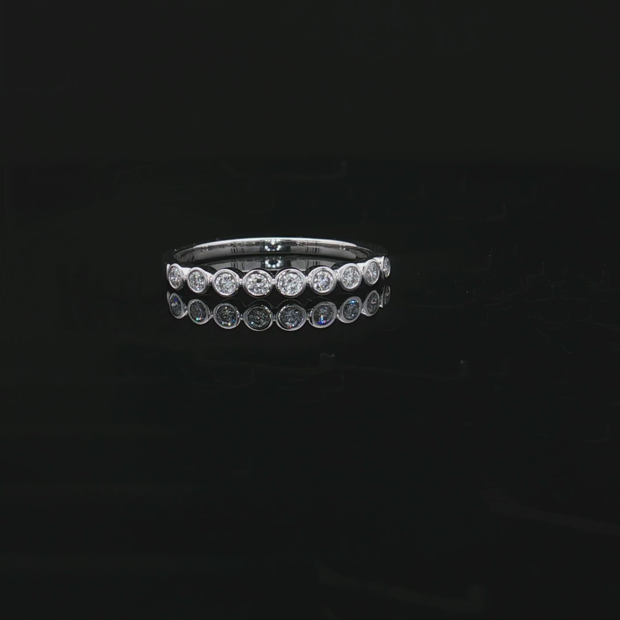 Diamond Wedding Bands  -  Women'