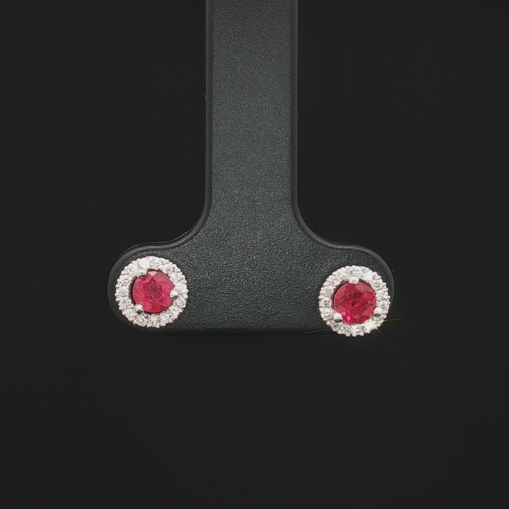 Colored Stone Earring