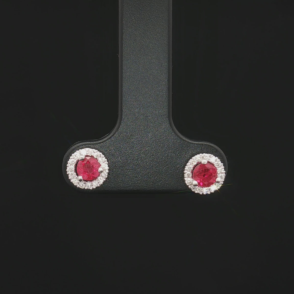 Colored Stone Earring