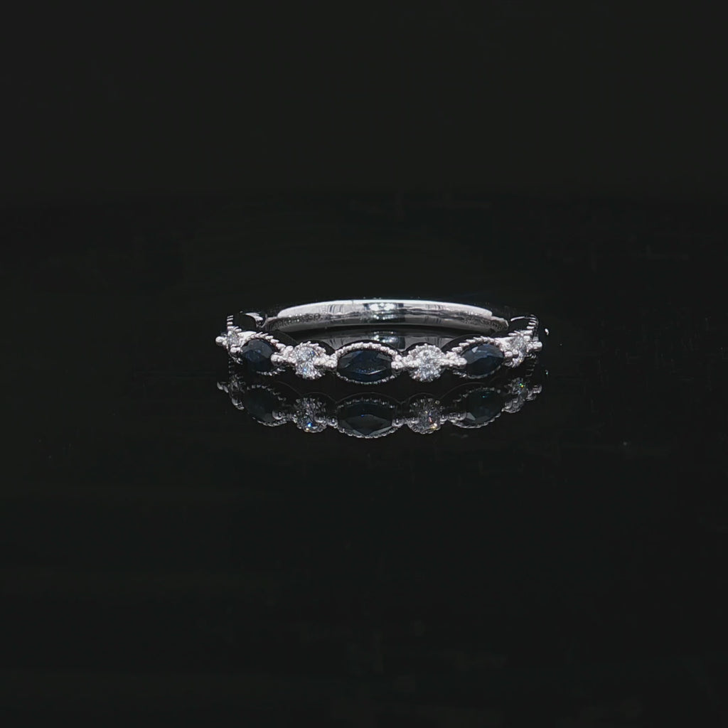 Diamond Wedding Bands  -  Women'