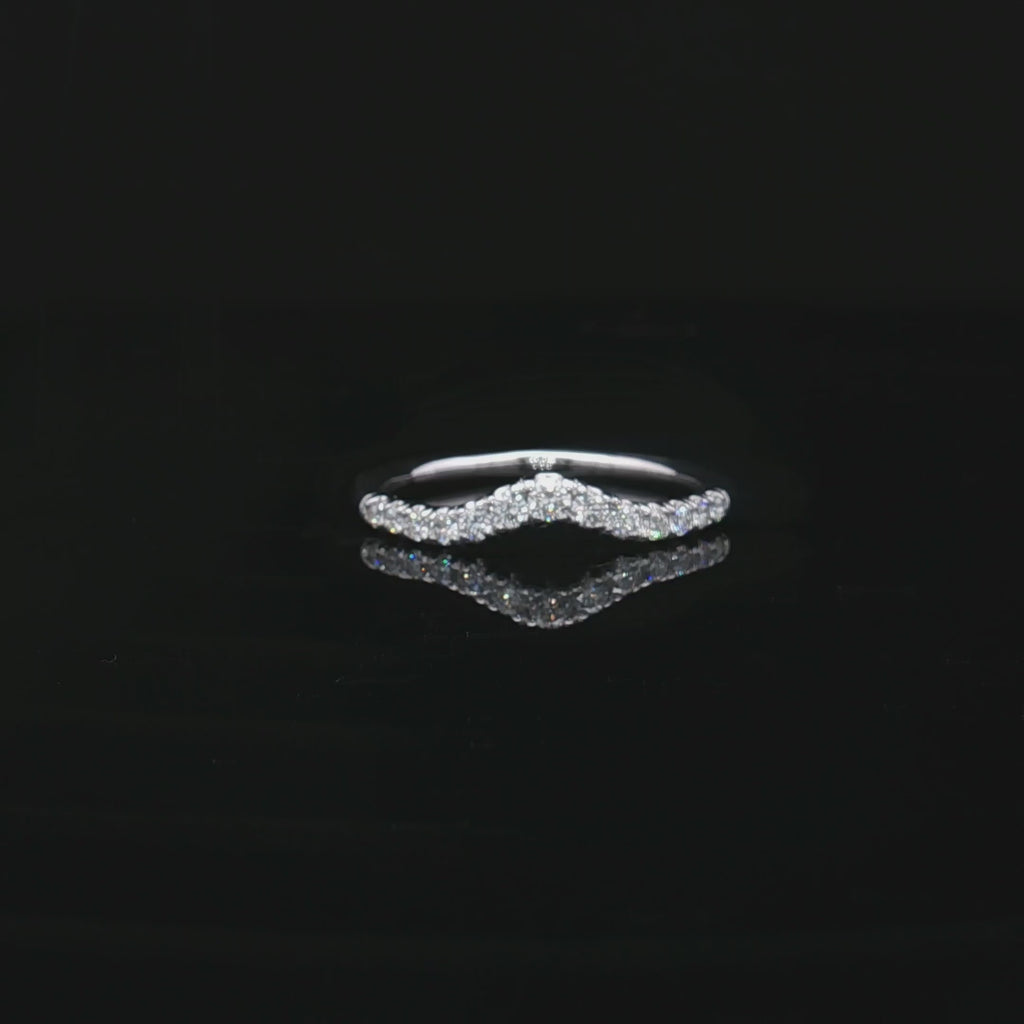 Diamond Wedding Bands  -  Women'