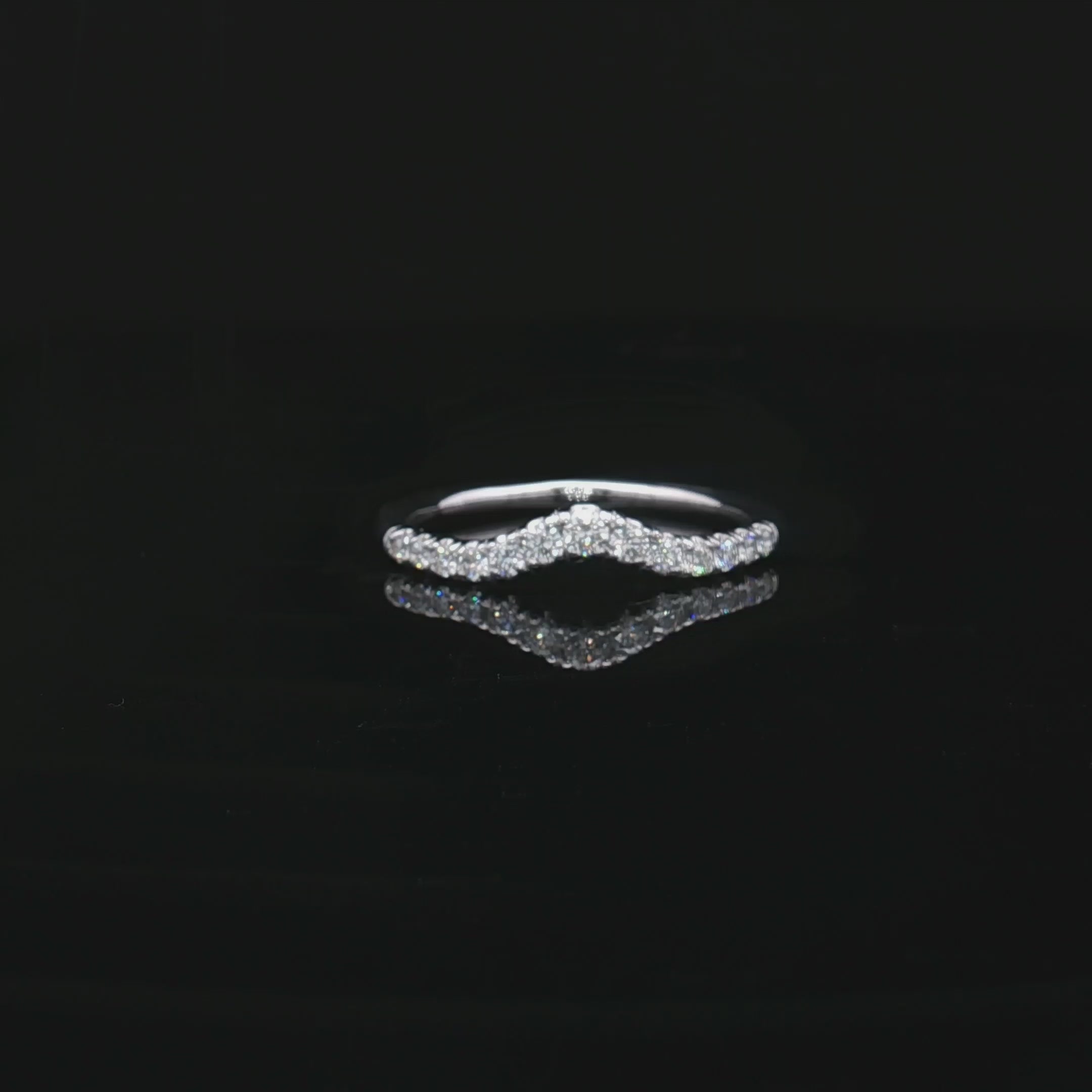 Diamond Wedding Bands  -  Women'