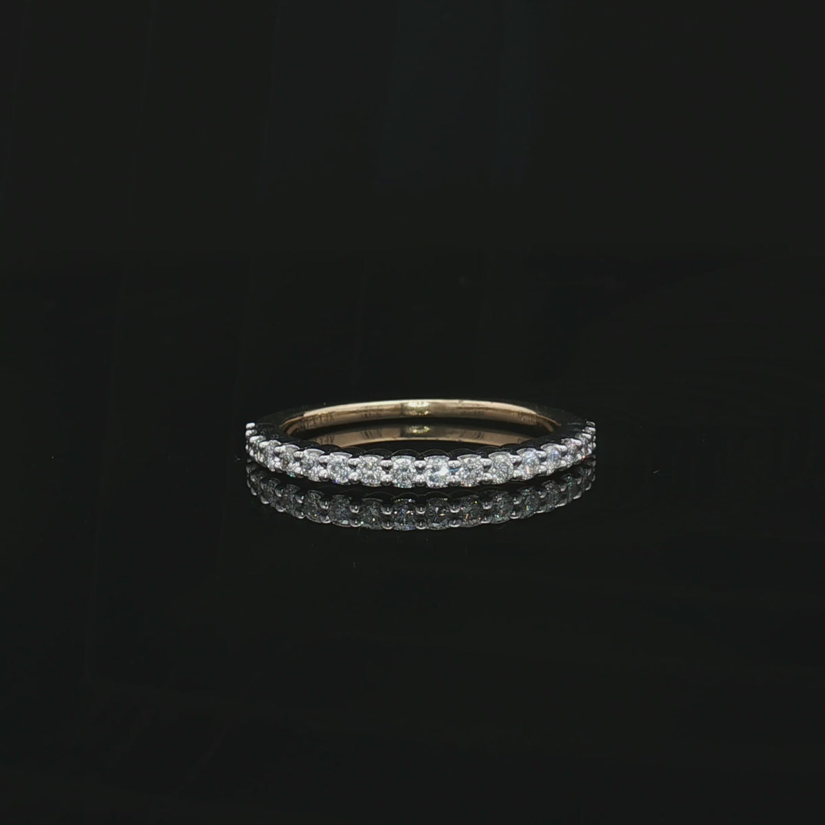 Diamond Wedding Bands  -  Women'