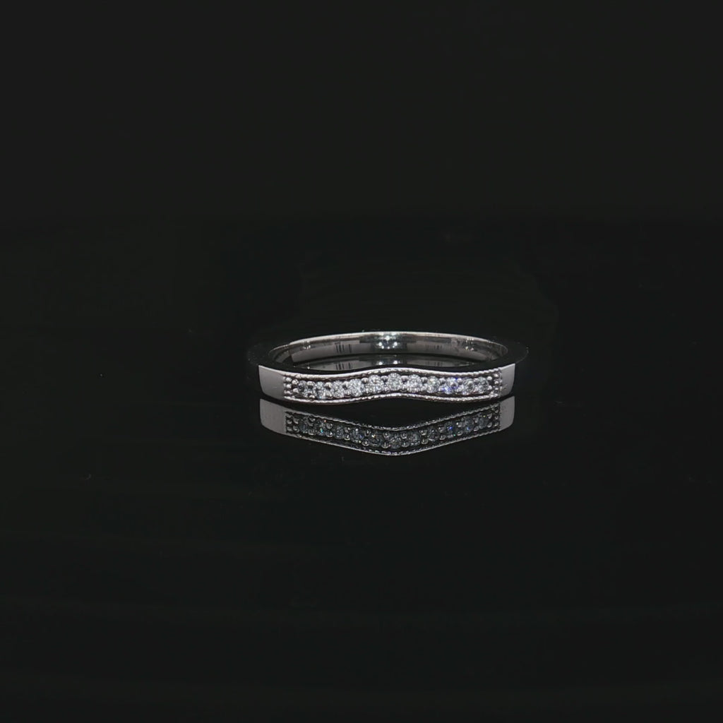 Diamond Wedding Bands  -  Women'