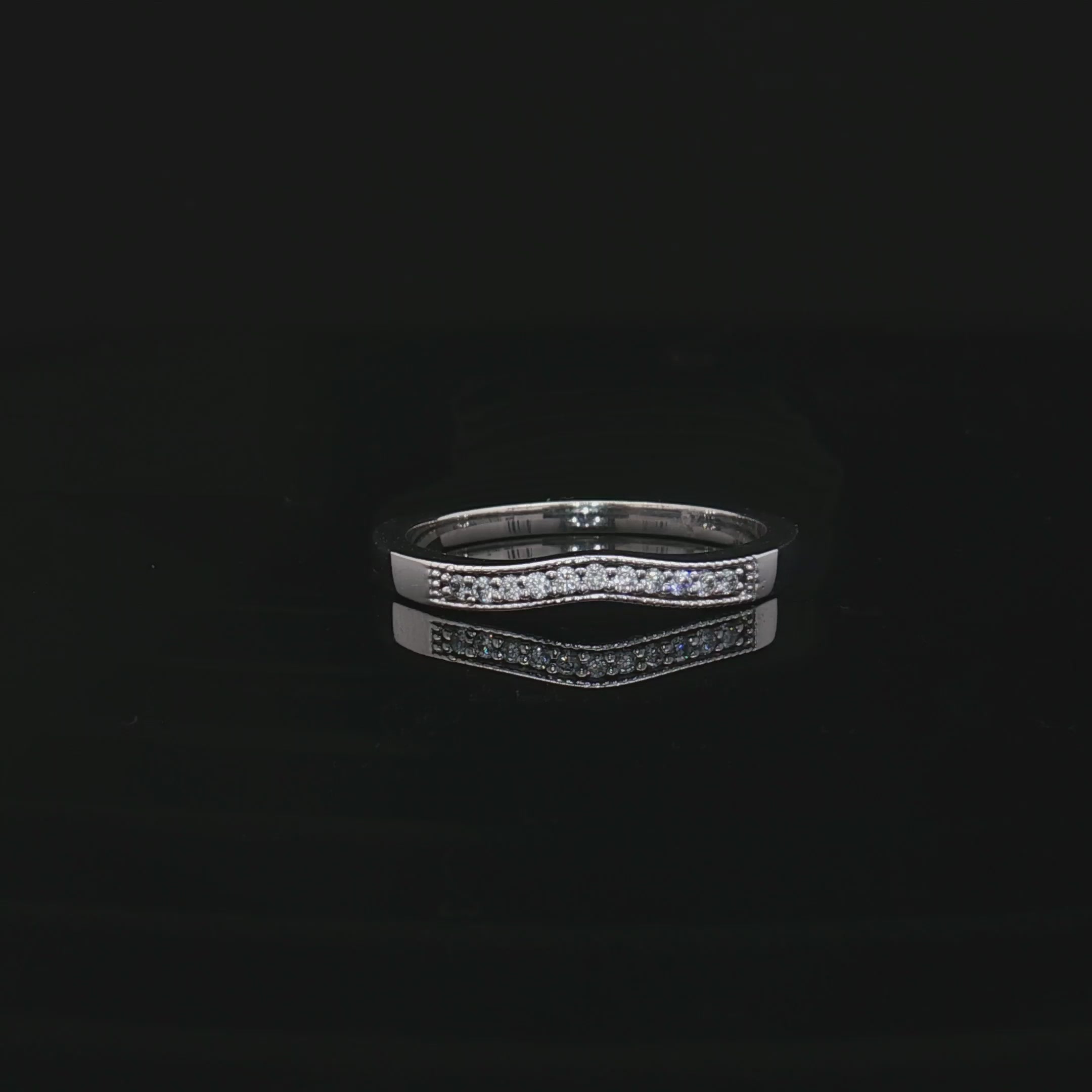 Diamond Wedding Bands  -  Women'