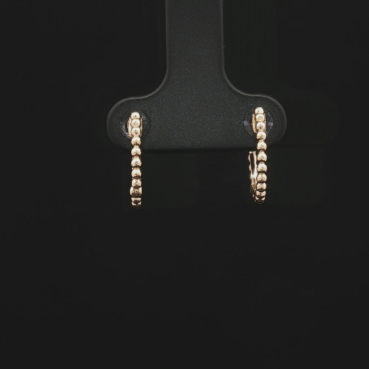 Precious Metal (No Stones) Earring